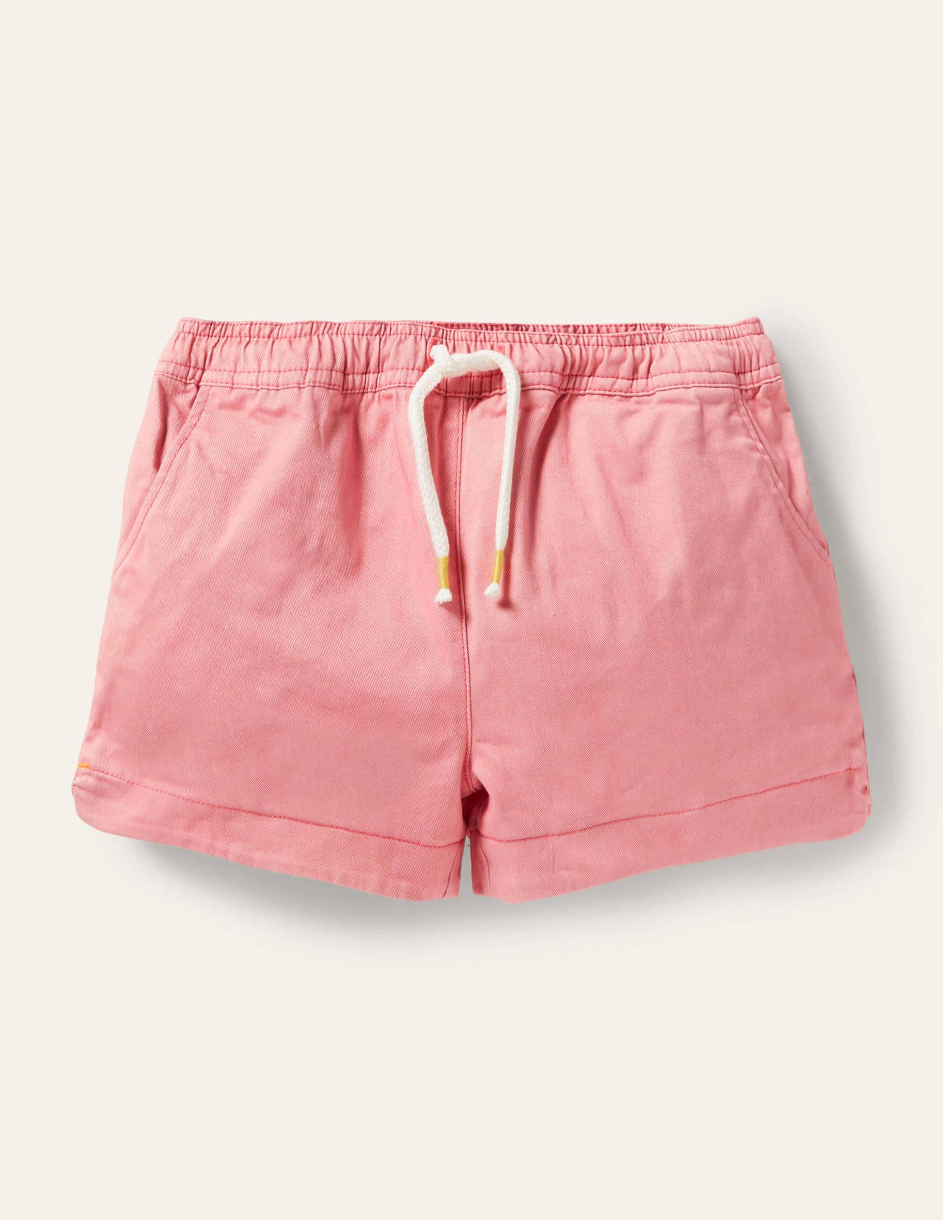 Heart Pocket Shorts-Almond Pink-1