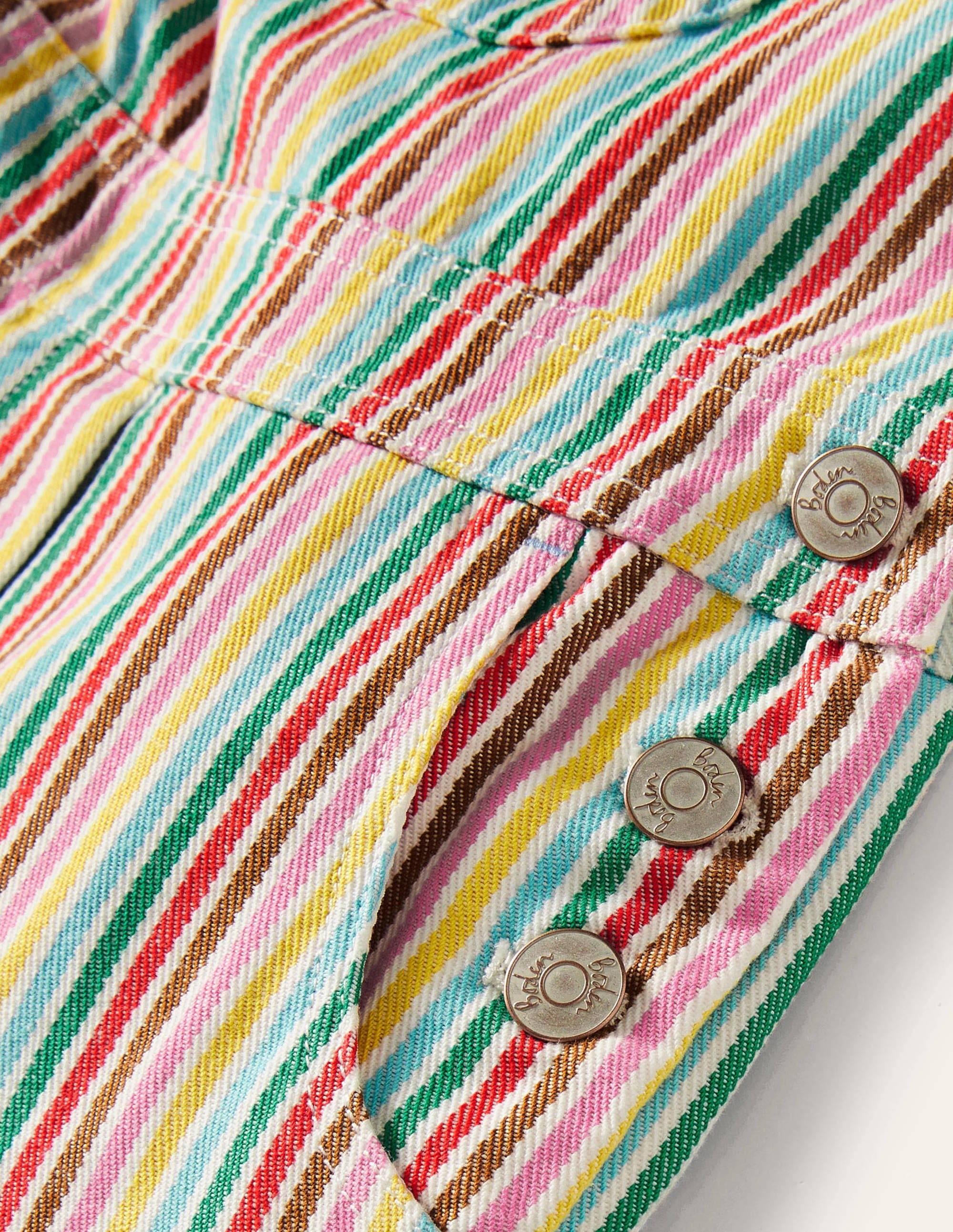 Fun Overalls-Multi Ticking - Image 3