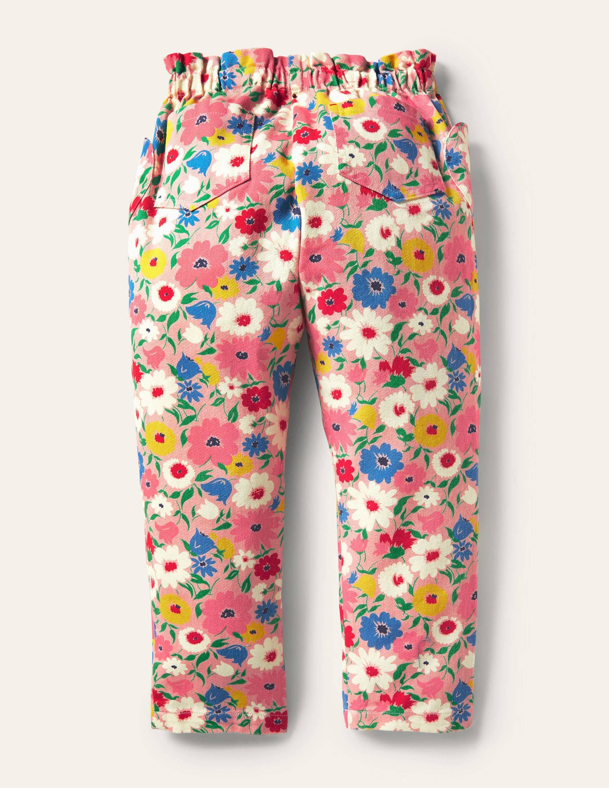 Pull-on Pants-Boto Pink Painterly Floral - Image 2