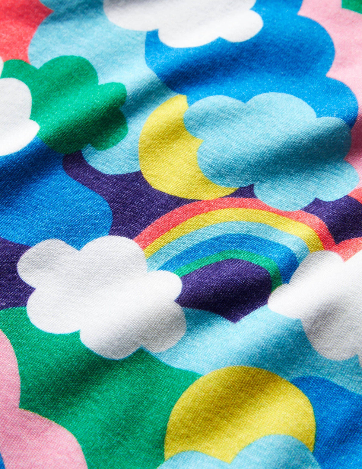 Snug Glow-in-the-dark Pajamas-Multi Cloud Camo-3