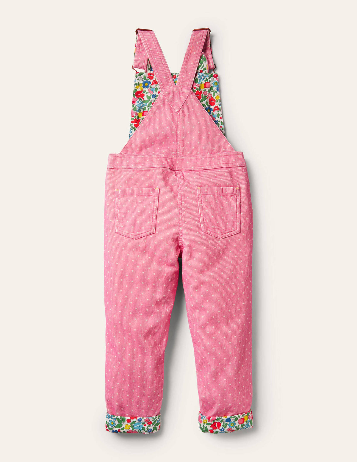 Appliqué Horse Overalls-Formica Pink - Image 2