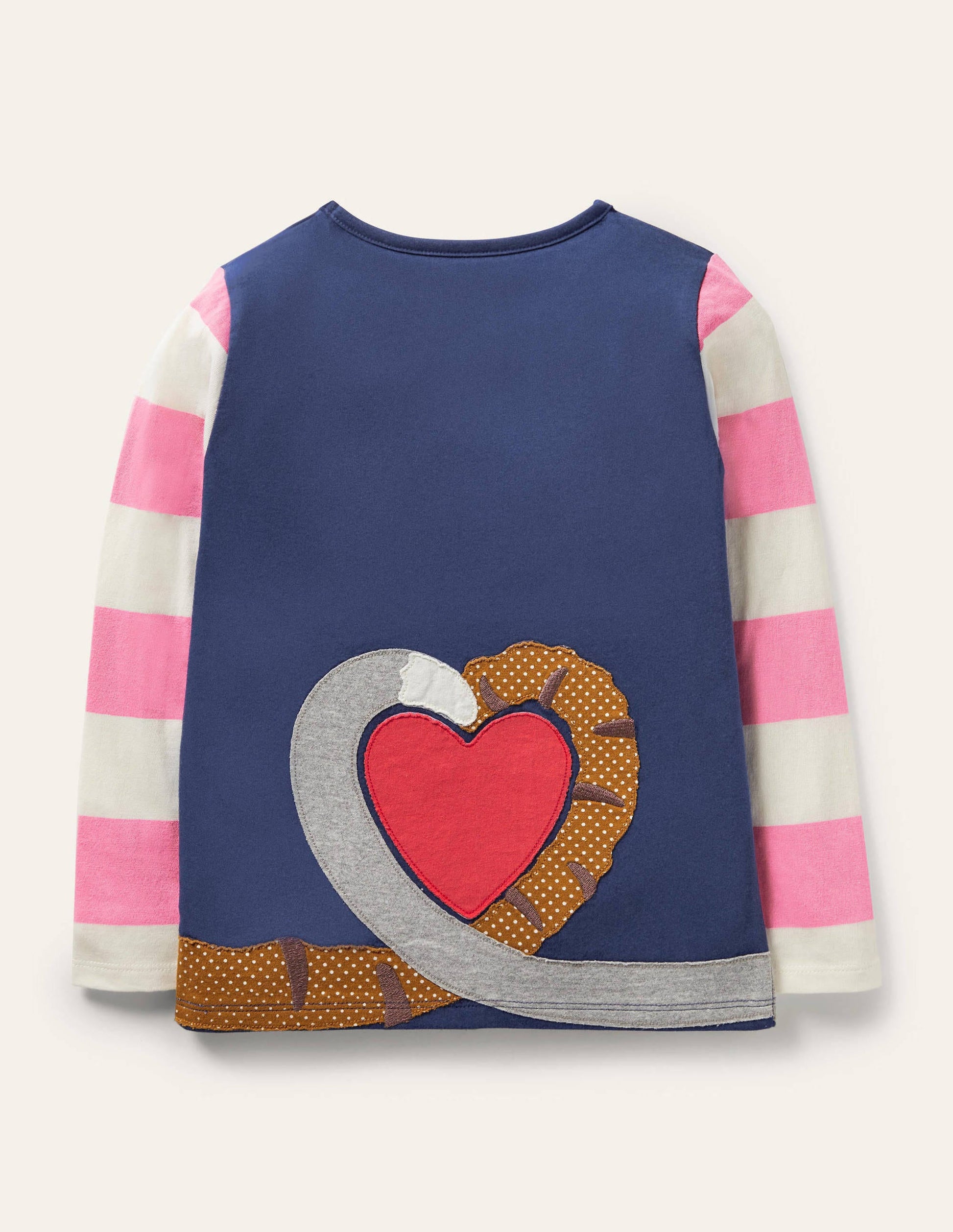 Front & Back Appliqué  T-shirt-Starboard Blue Cats-2
