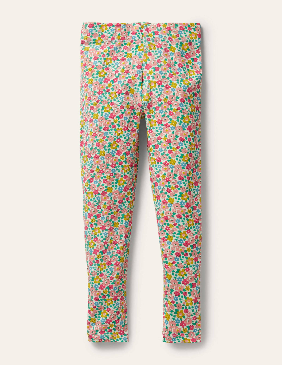 Fun Leggings-Multi Spring Floral-1