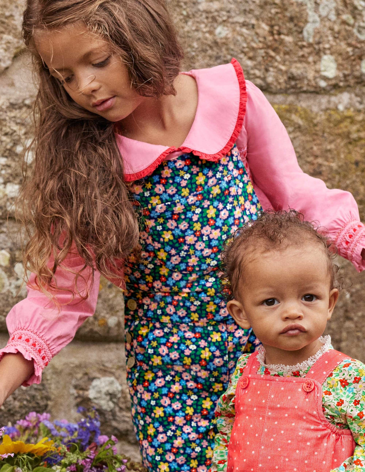 Smocked Collared Woven Top-Formica Pink - Image 4
