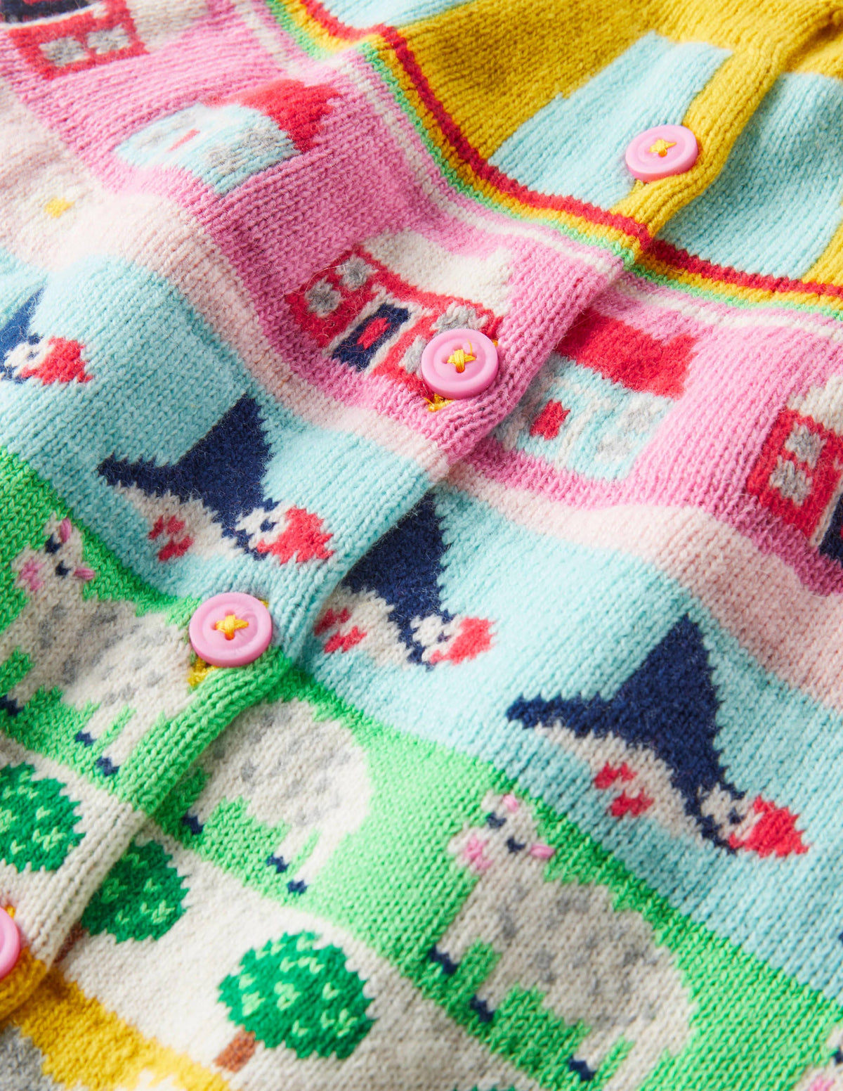 Fair Isle Cardigan-Multi Fair Isle-3