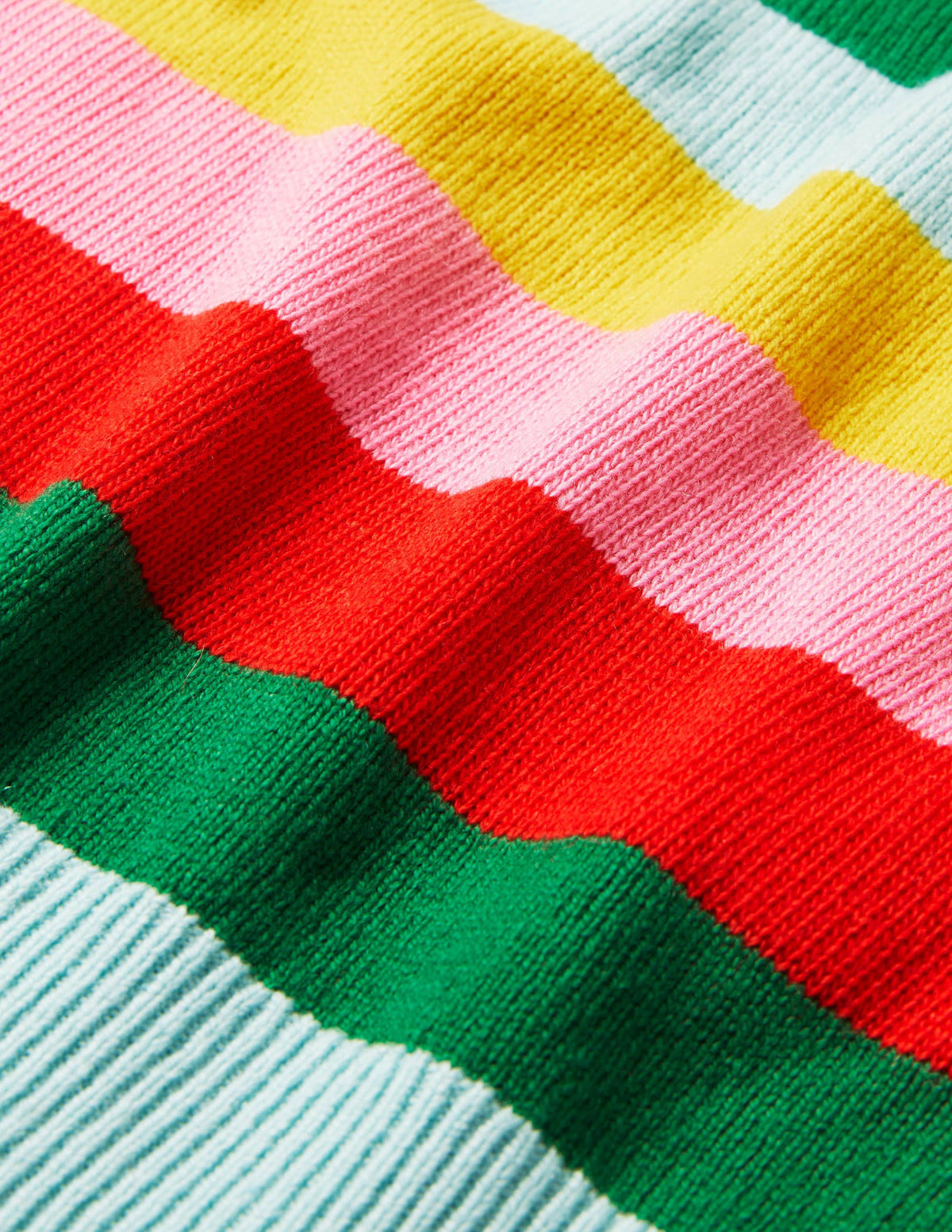 Knitted Stripe Sweater Vest-Multi Stripe-3
