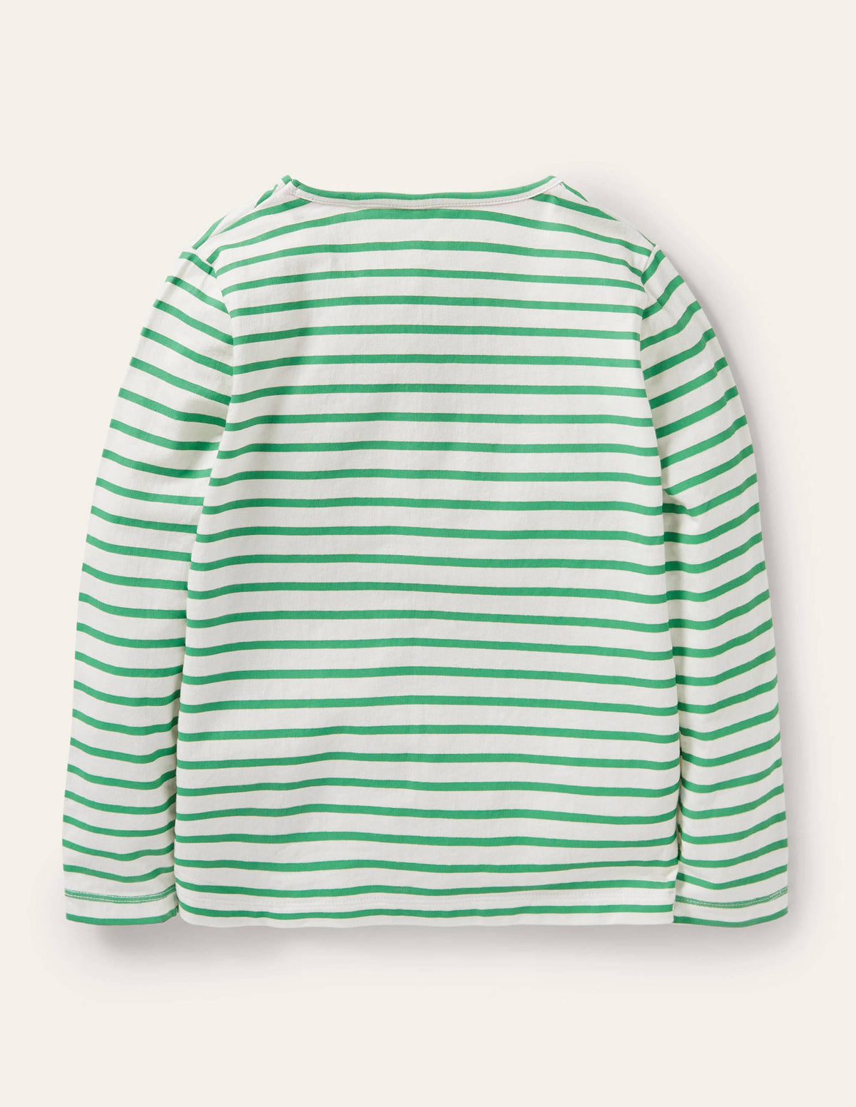 Big Appliqué T-shirt-Ivory/Aloe Green Bugs - Image 2