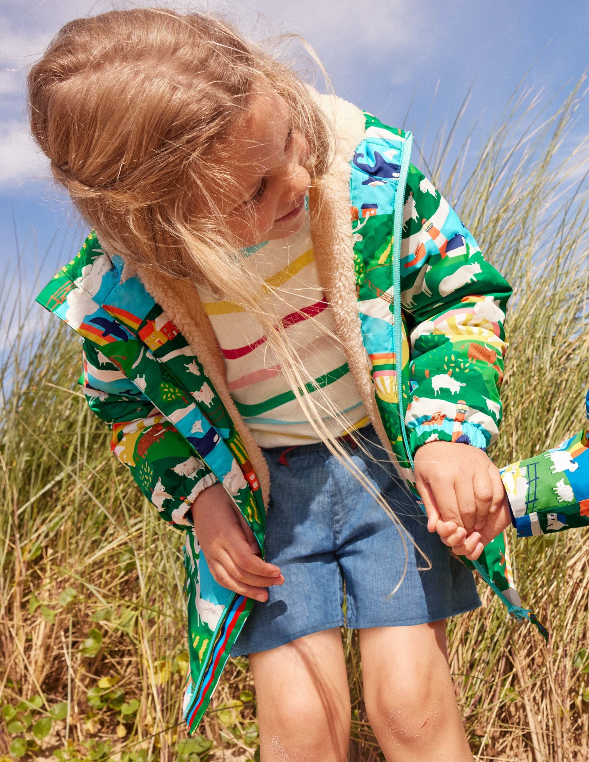 Woven Shorts-Chambray - Image 4