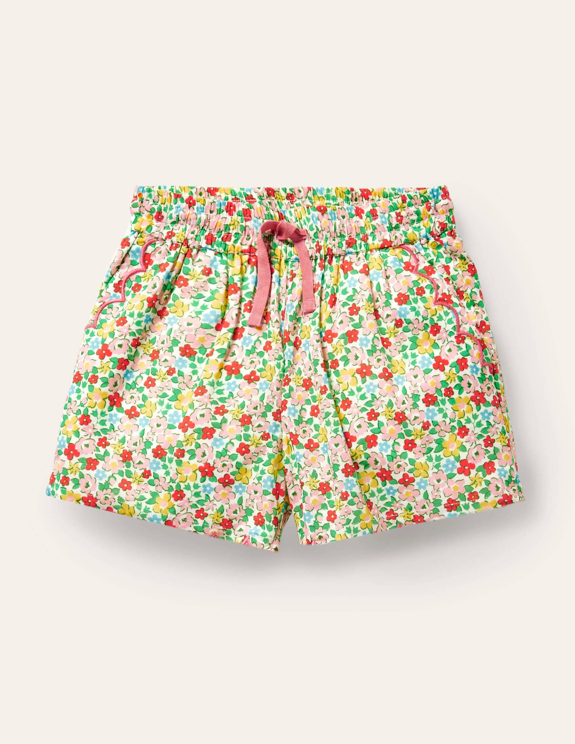 Woven Shorts-Multi Spring Floral - Image 1