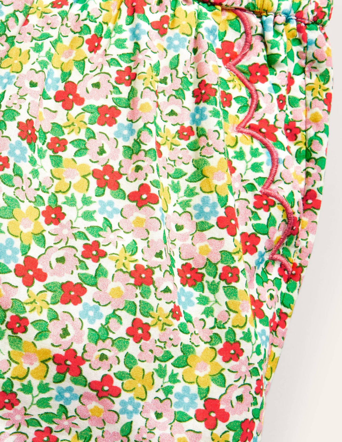 Woven Shorts-Multi Spring Floral - Image 3
