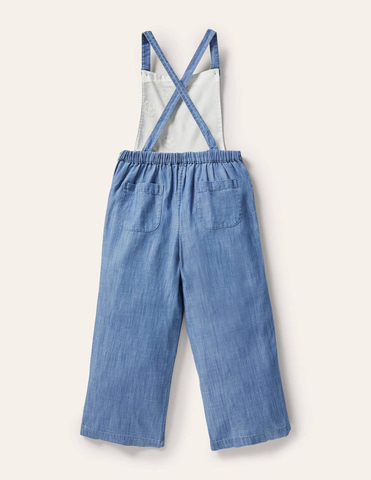 Floral Overalls-Daisy Chambray - Image 2