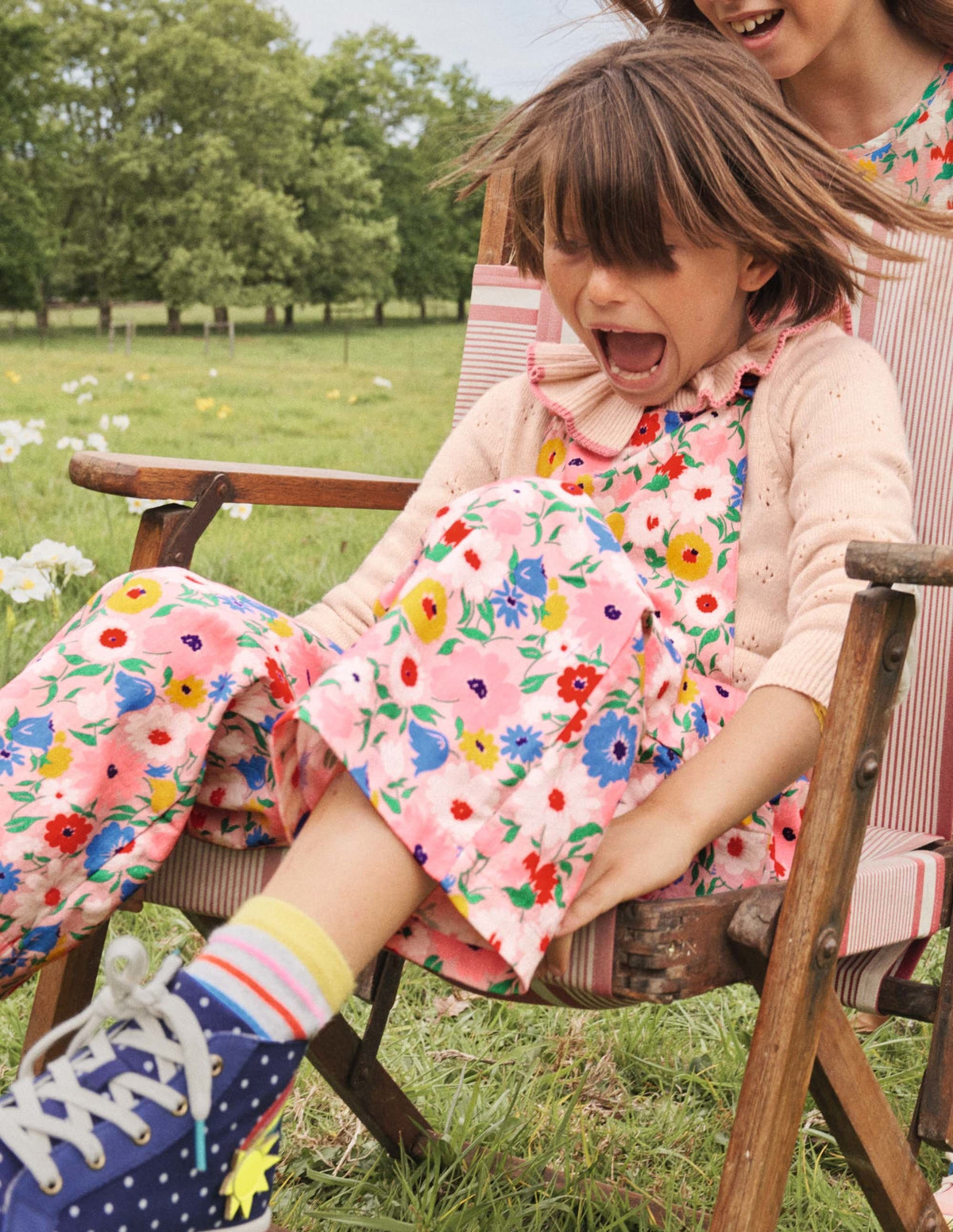 Floral Overalls-Boto Pink Painterly Floral-4