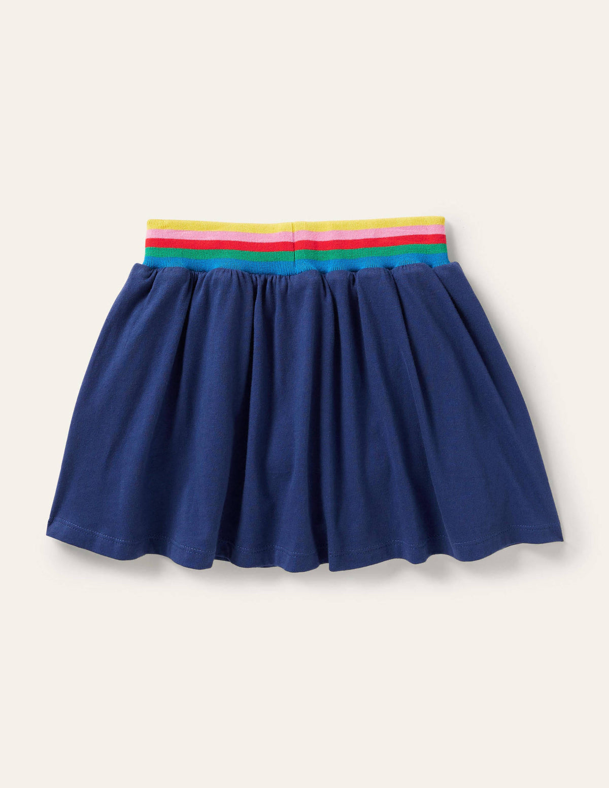 Applique Jersey Skort-Starboard Blue Weather-2