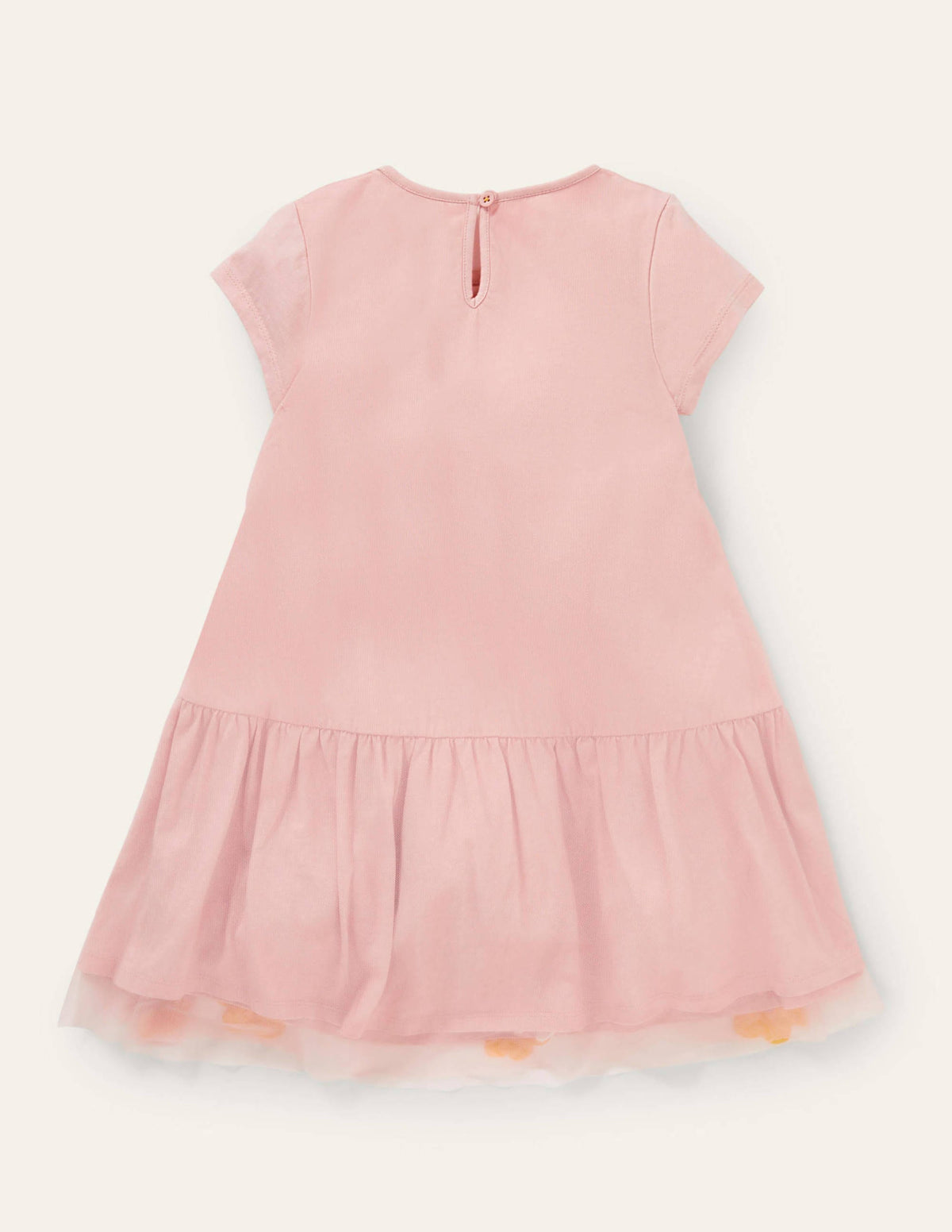 Tulle Flower Dress-Boto Pink - Image 2