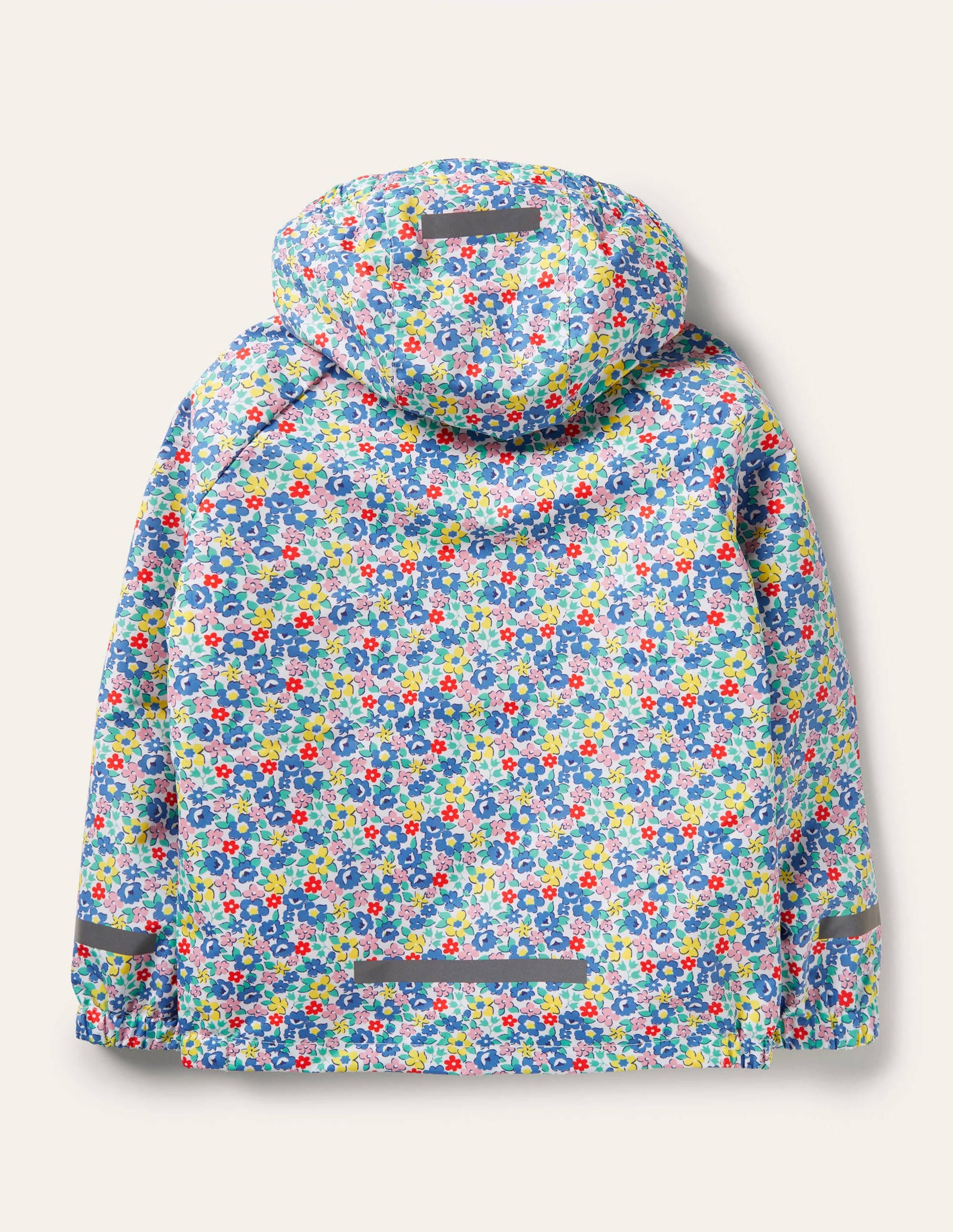 Waterproof Rain Jacket-Multi Spring Floral-2