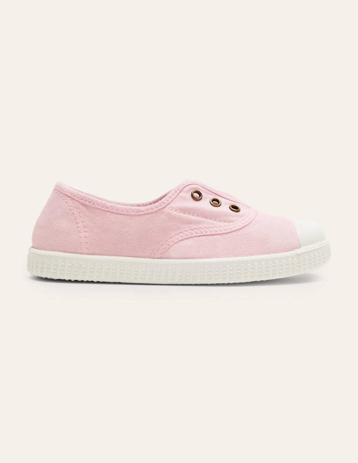 Laceless Canvas Pull-ons-Pink - Image 2