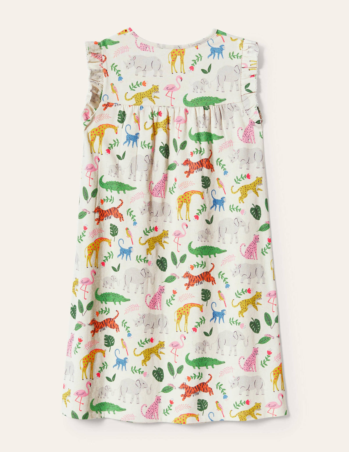 Printed Nightgown-Multi Jungle Stamp - Image 2