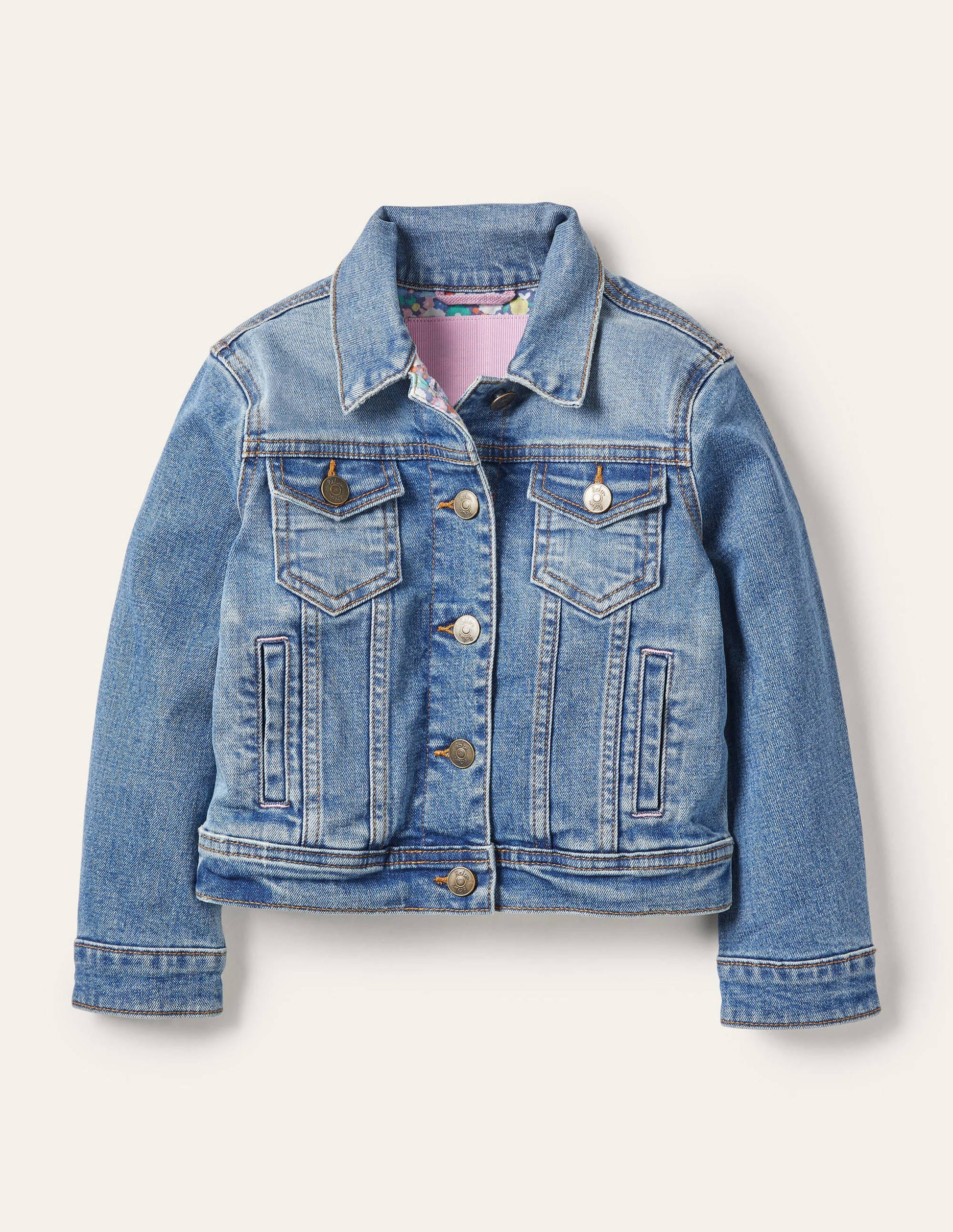 Denim Jacket-Mid Vintage Denim-1