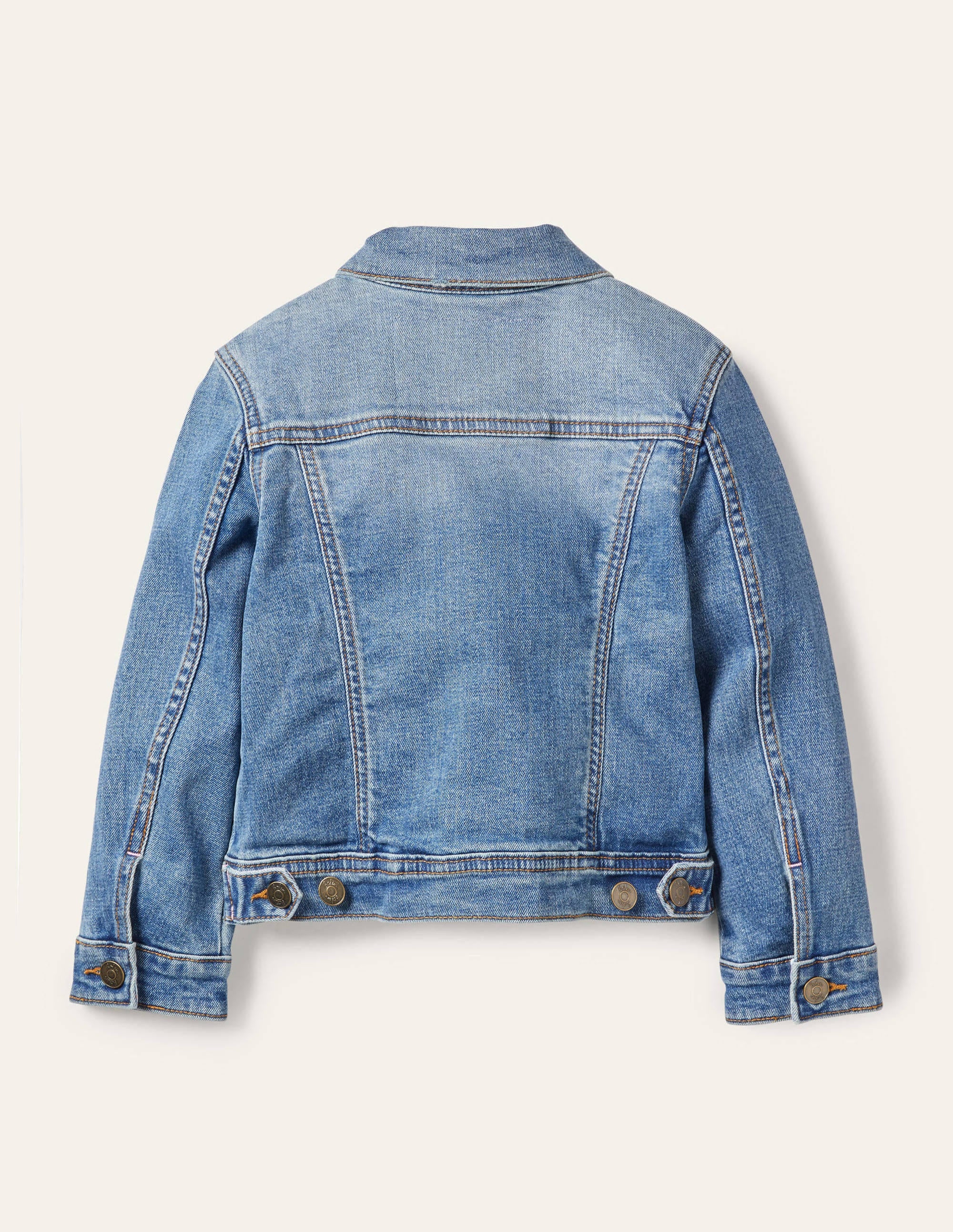 Denim Jacket-Mid Vintage Denim - Image 2