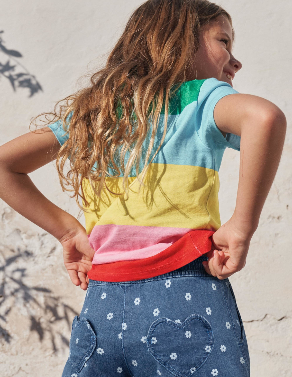 Short-sleeved Breton-Multi Stripe-4