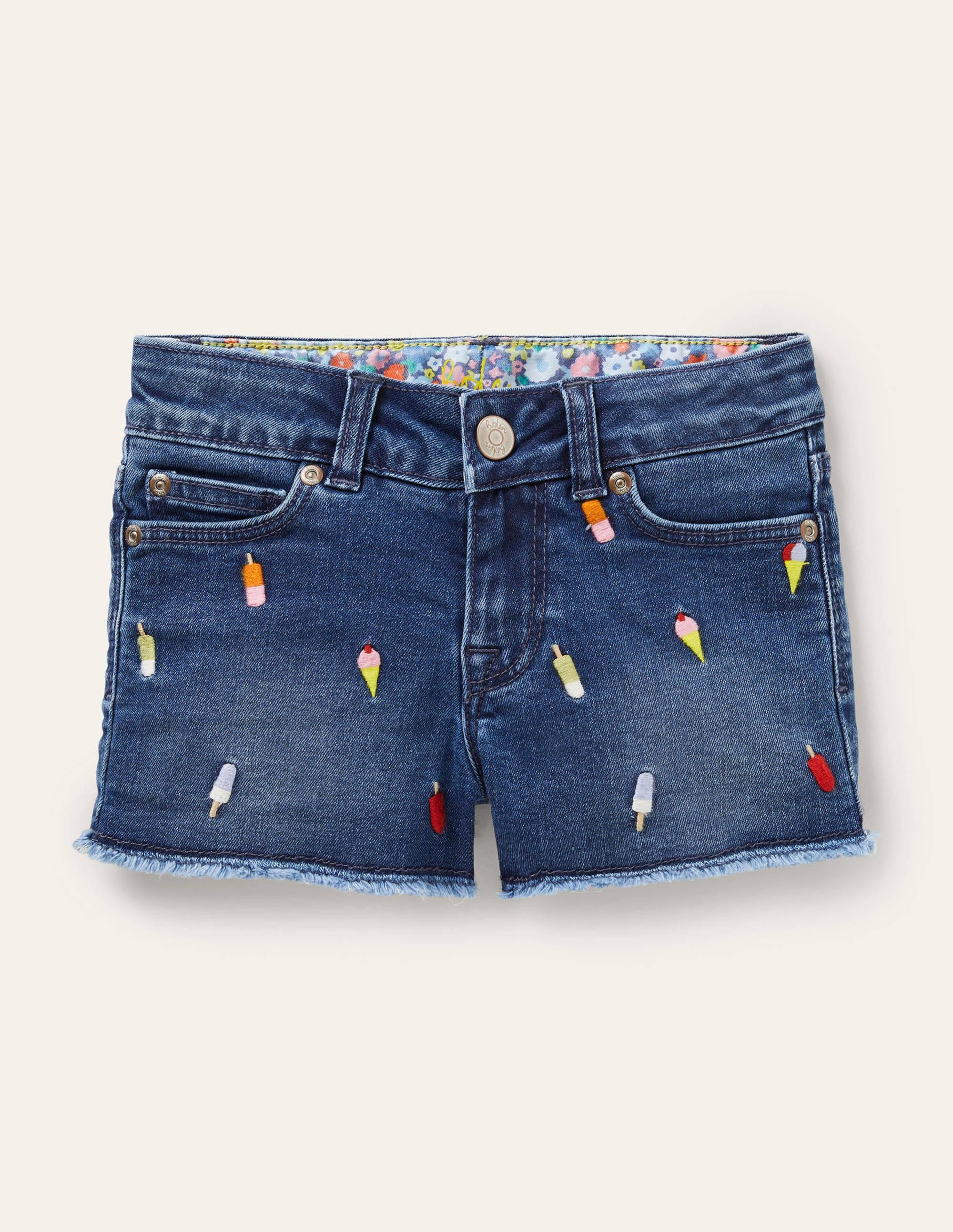 Denim Shorts-Denim Ice Creams - Image 1