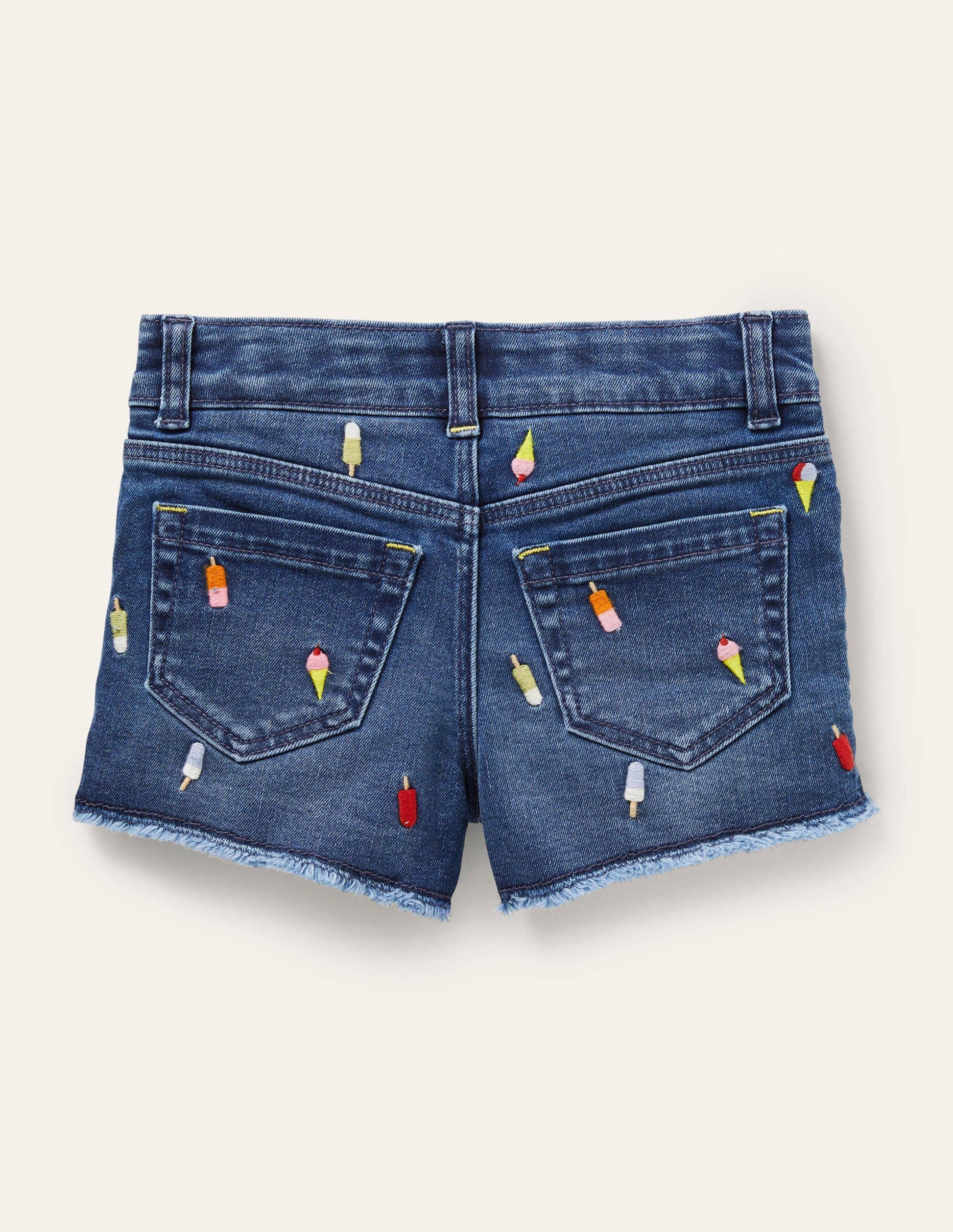 Denim Shorts-Denim Ice Creams-2