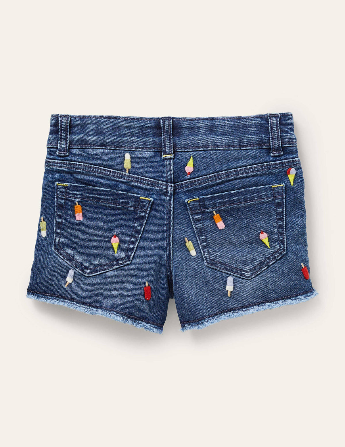 Denim Shorts-Denim Ice Creams - Image 2