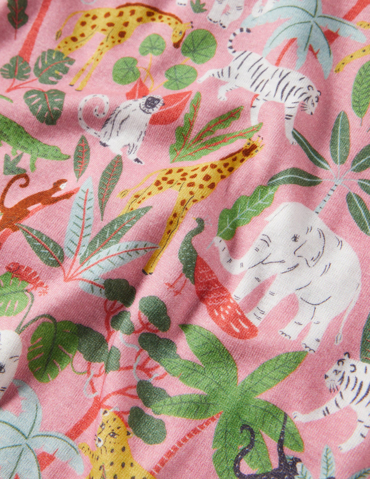Snug Glow-in-the-dark Pajamas-Pink Lemonade Jungle-3