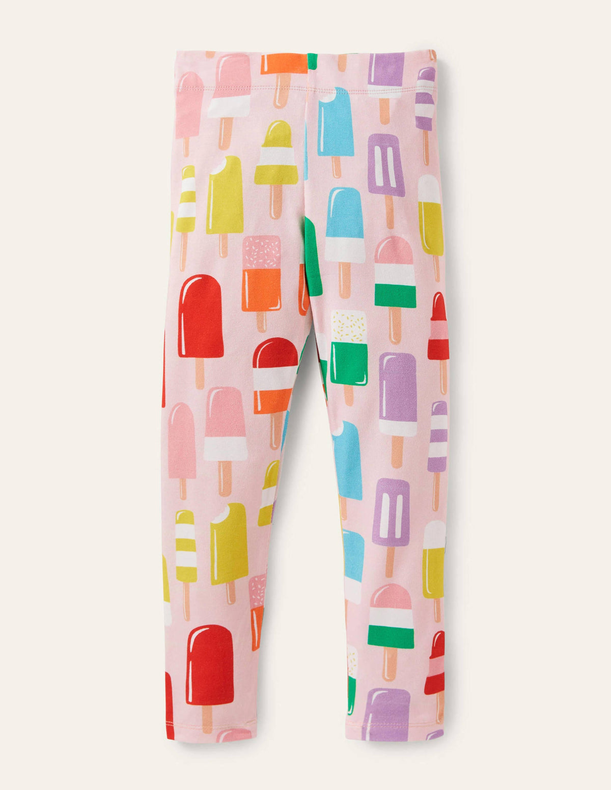 Fun Leggings-Provence Dusty Pink Lollies-1