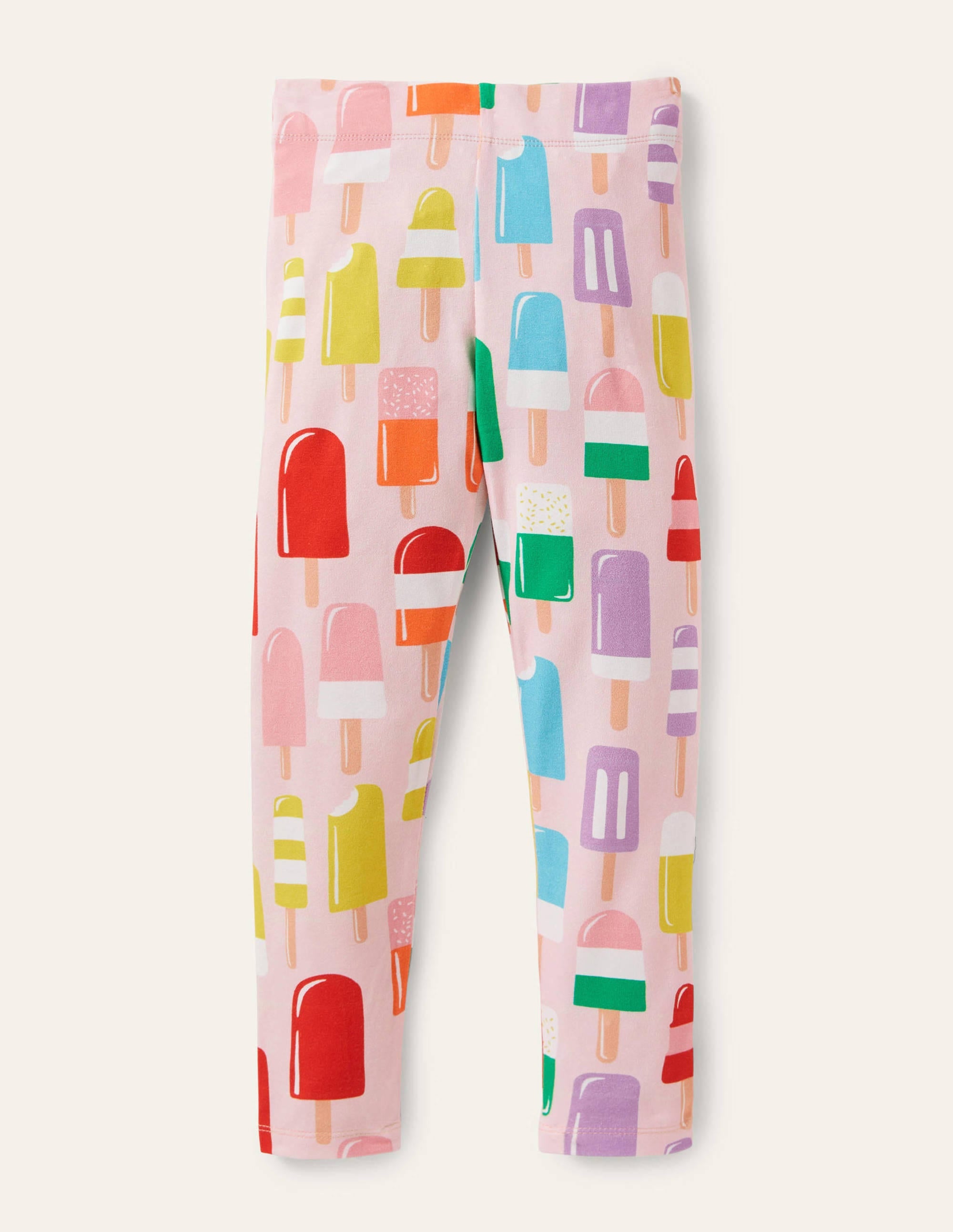 Fun Leggings-Provence Dusty Pink Lollies - Image 1