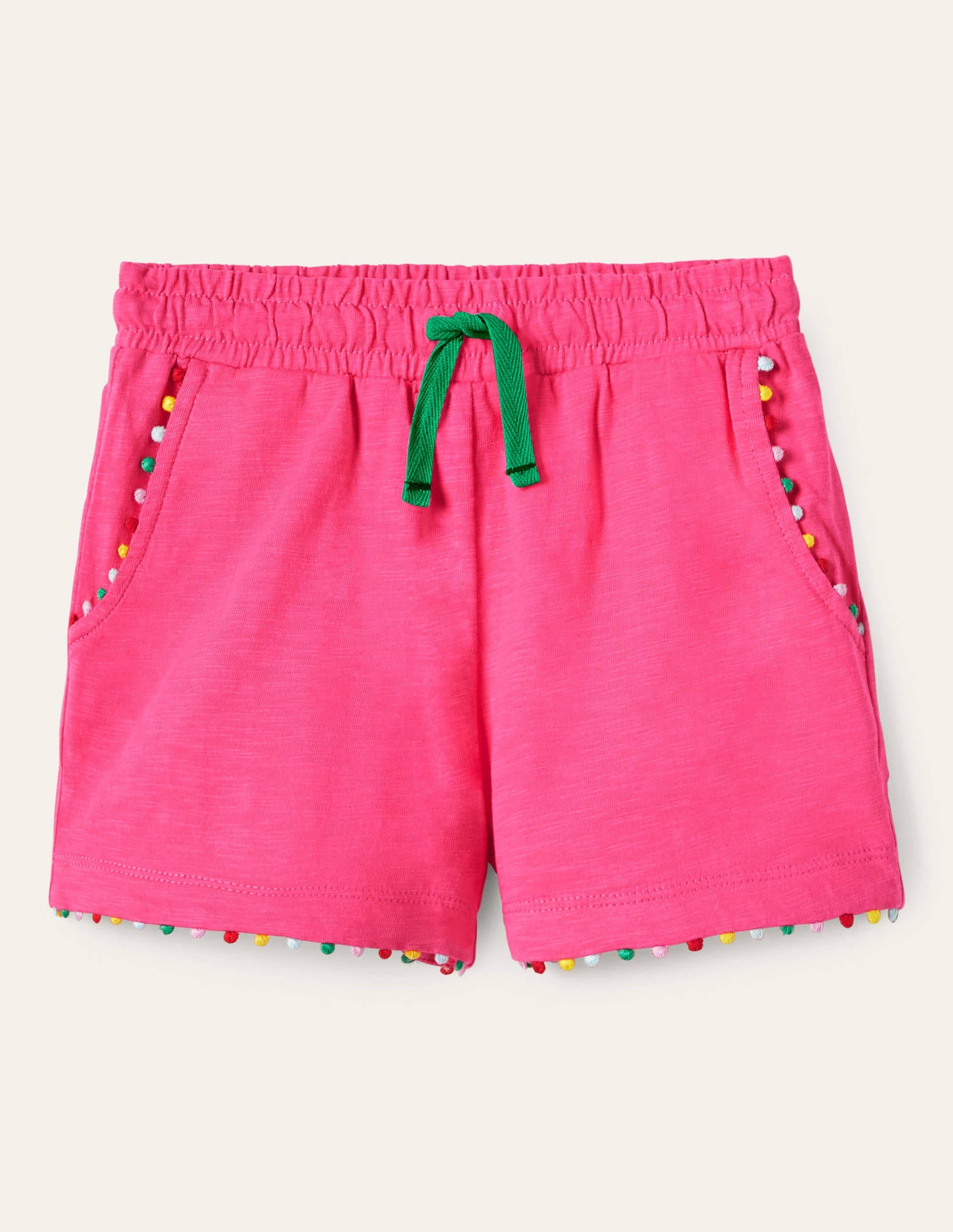 Charlie Pom Jersey Shorts-Tutti Fruiti - Image 1