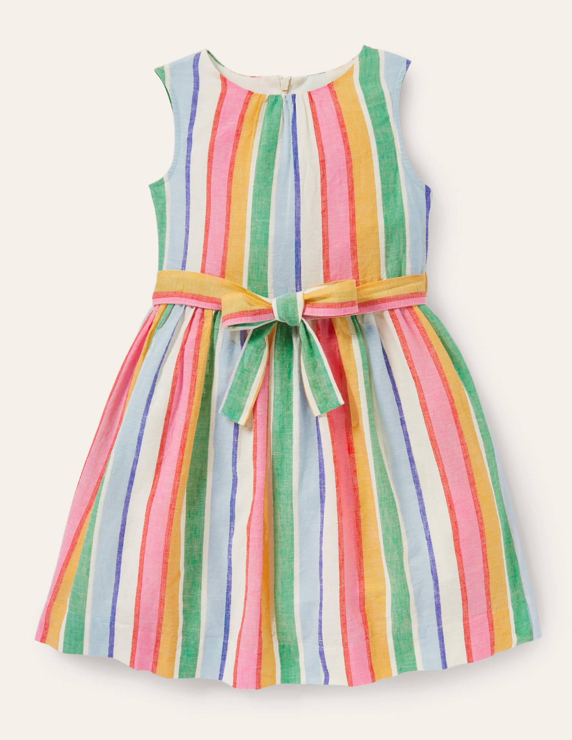 Vintage Dress-Multi Stripe - Image 1