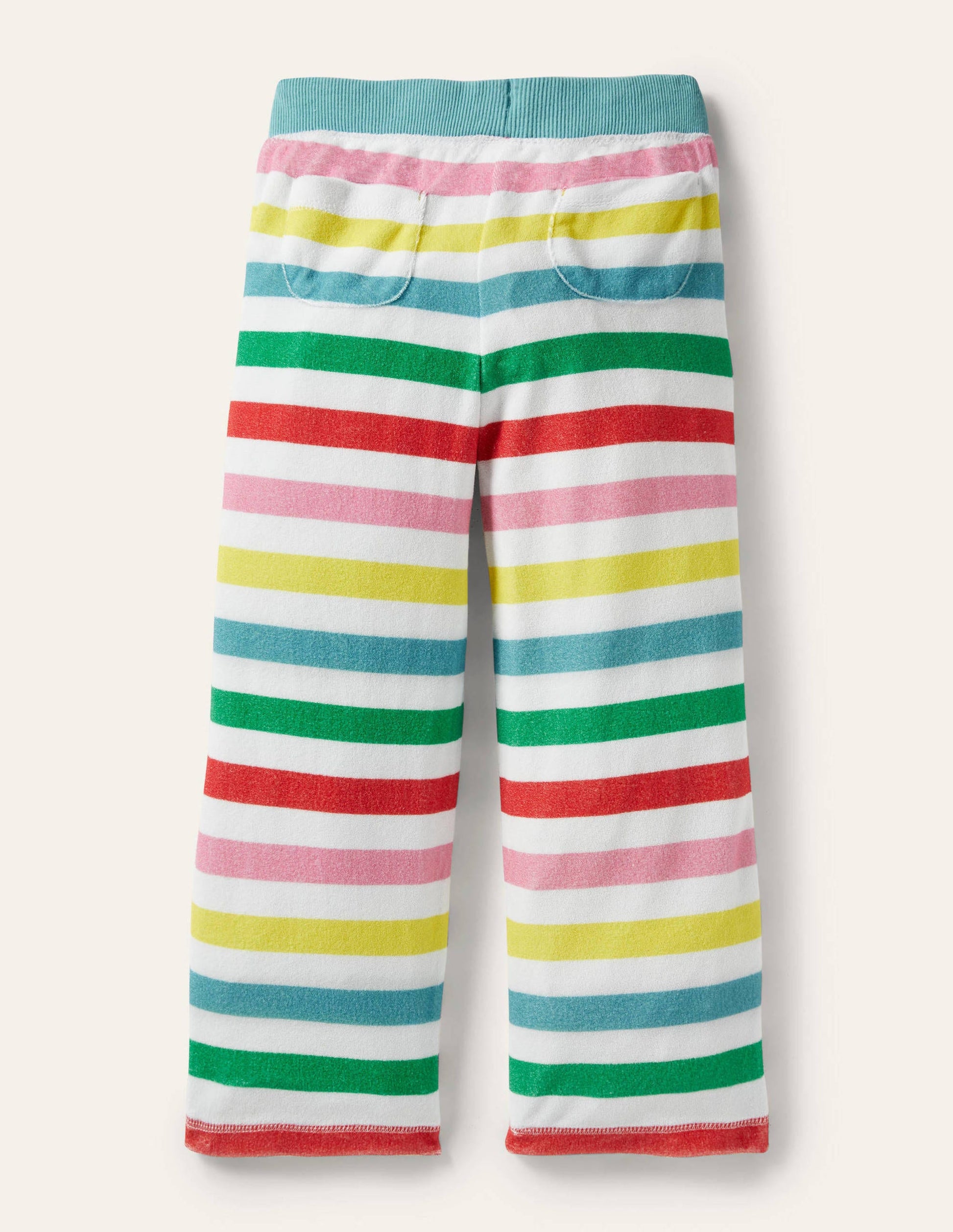 Towelling Pants-Multi Stripe-2