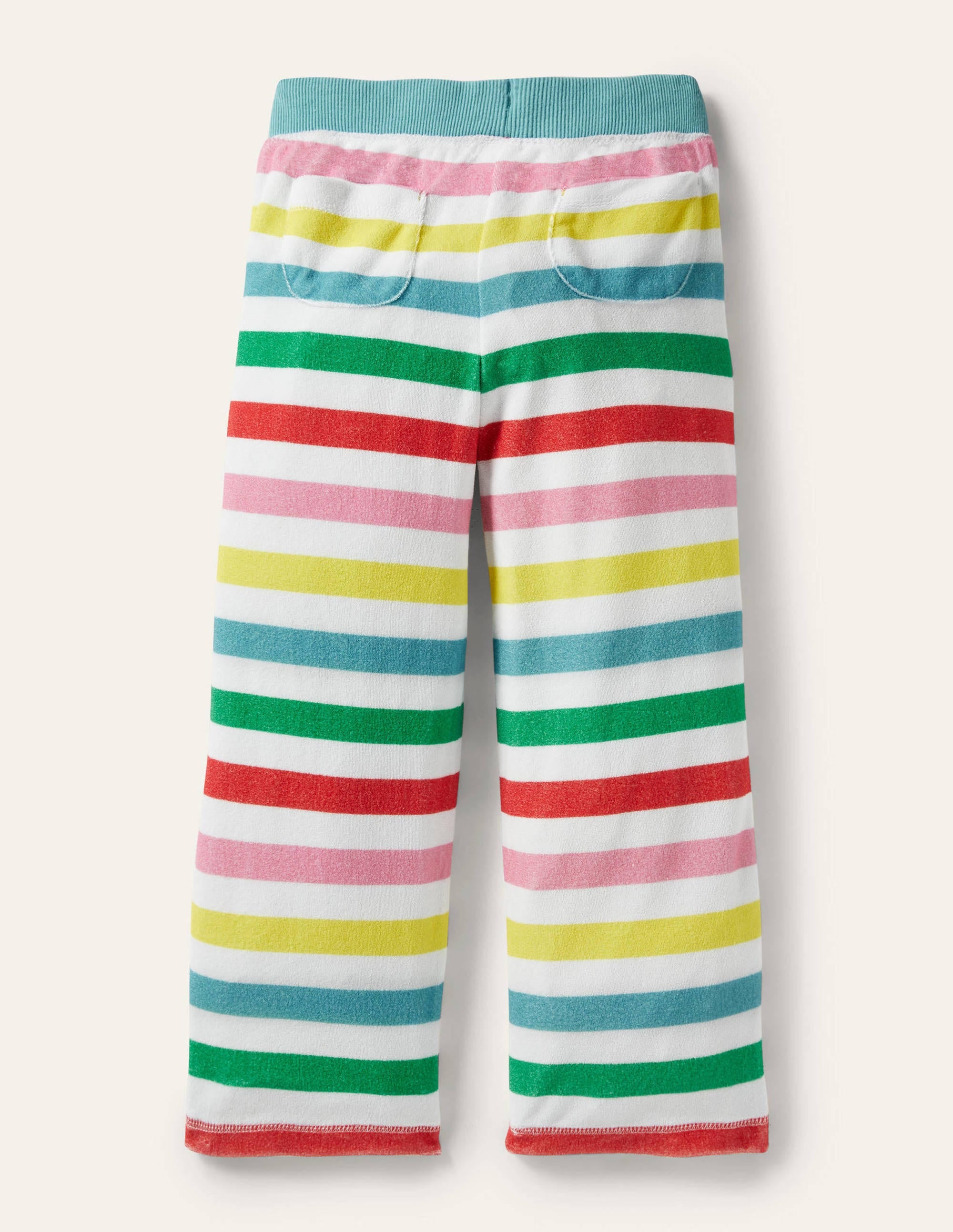 Towelling Pants-Multi Stripe - Image 2