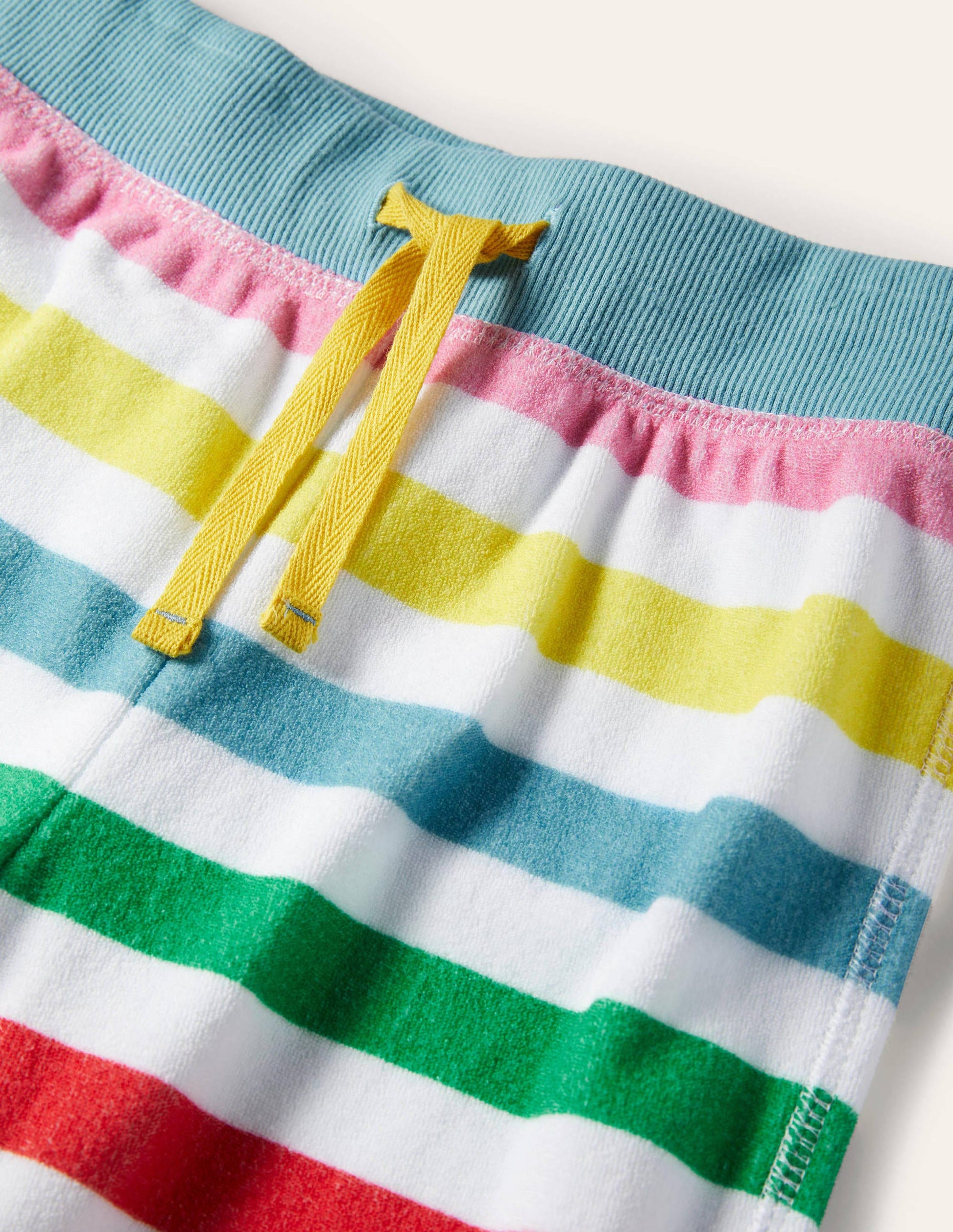 Towelling Pants-Multi Stripe-3