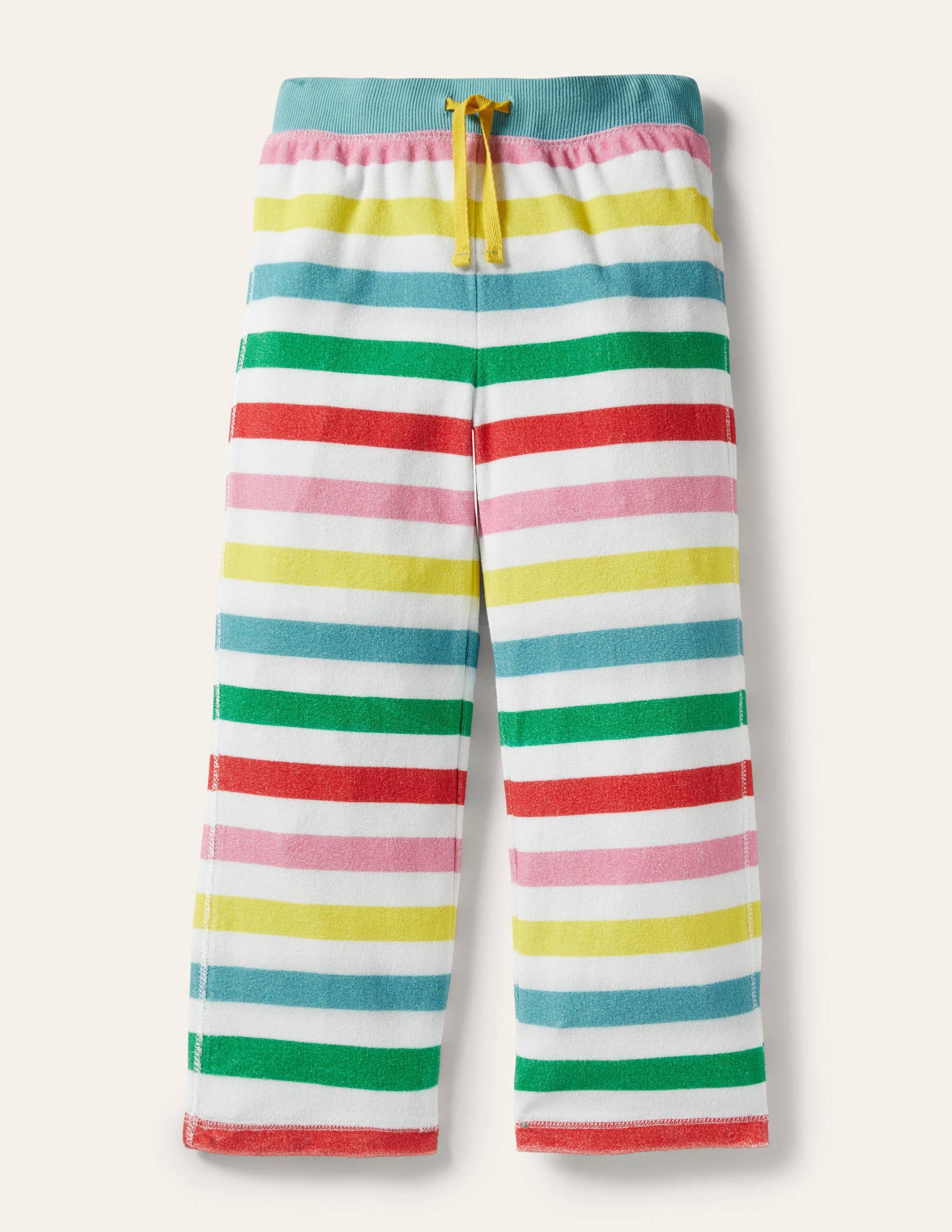Towelling Pants-Multi Stripe-1
