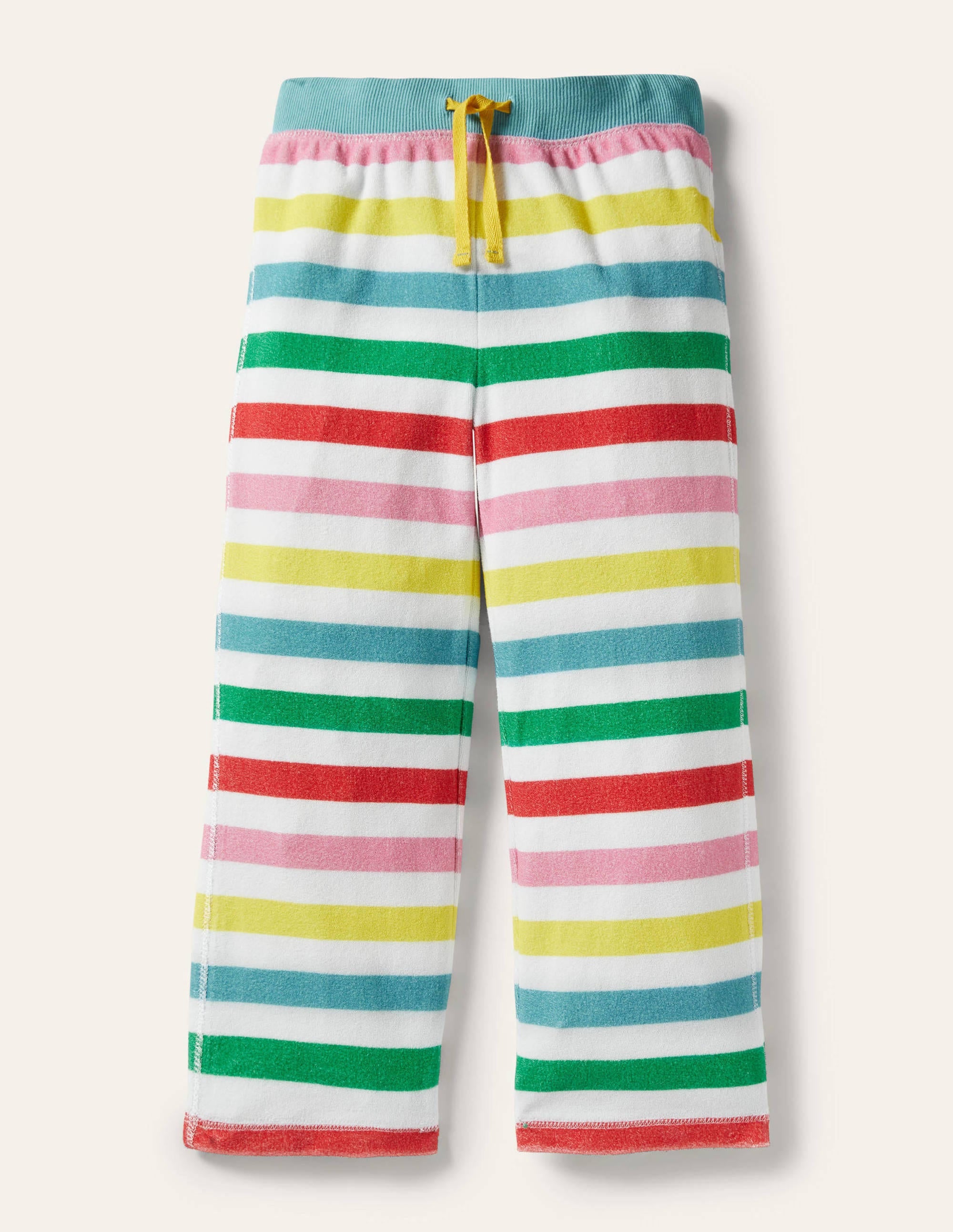 Towelling Pants-Multi Stripe - Image 1