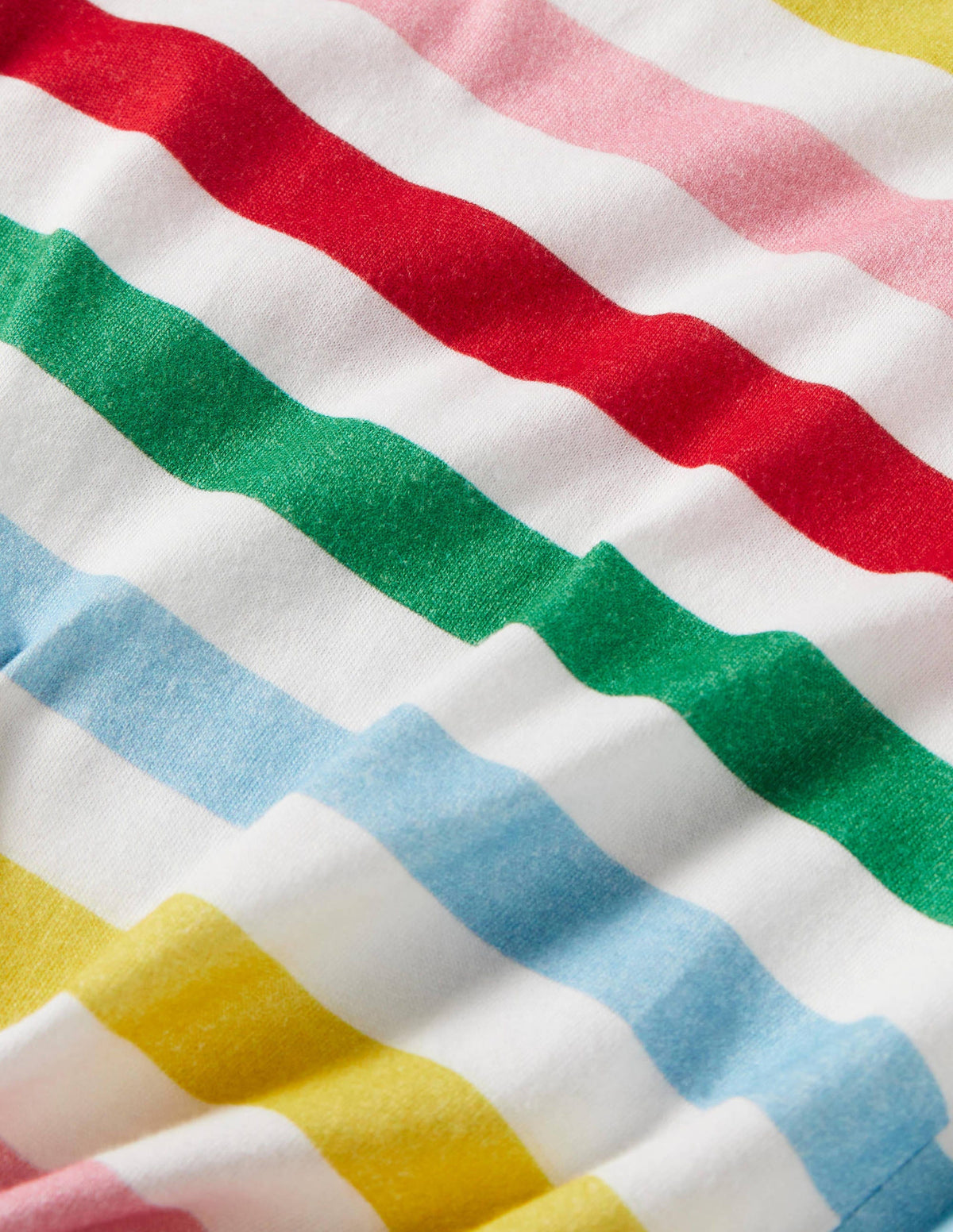 Tie-front T-shirt-Multi Stripe-3