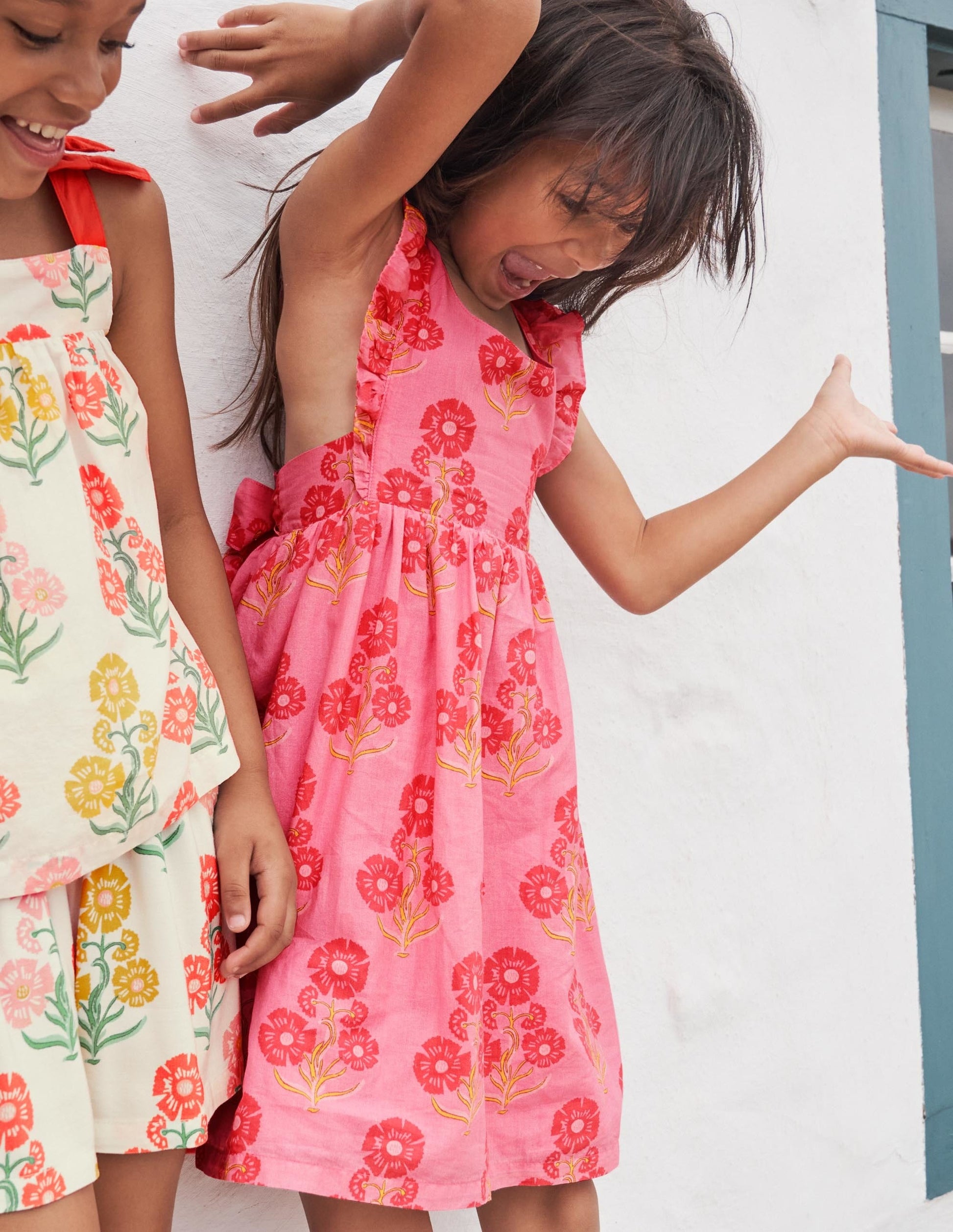 Bow Back Dress-Molly Mahon Floral-4