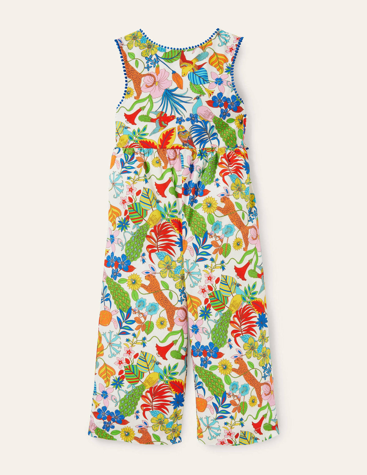 Cross-back Jumpsuit-Mini Me Multi Jungle - Image 1