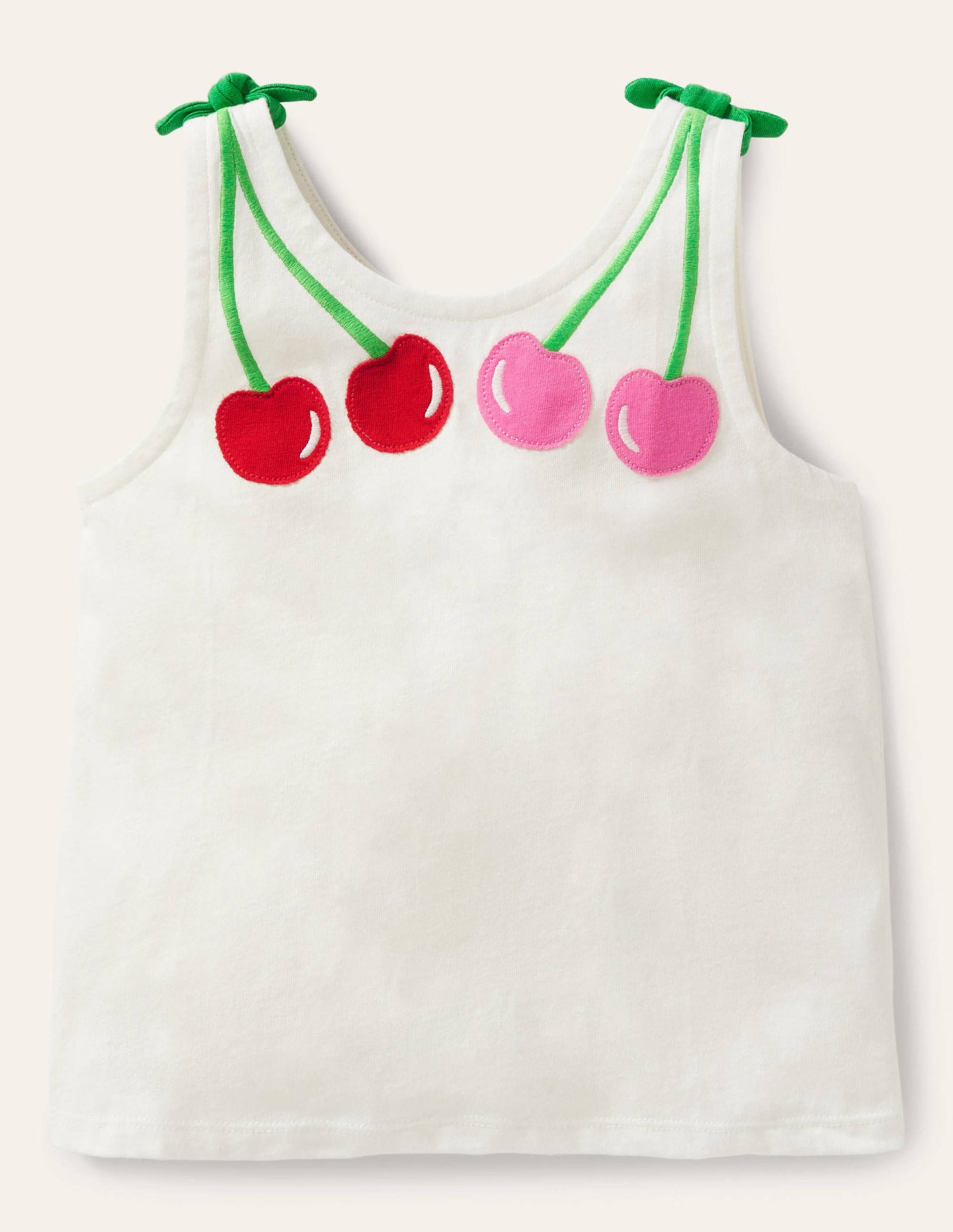 Cherry Tank Top-Ivory Cherry-1