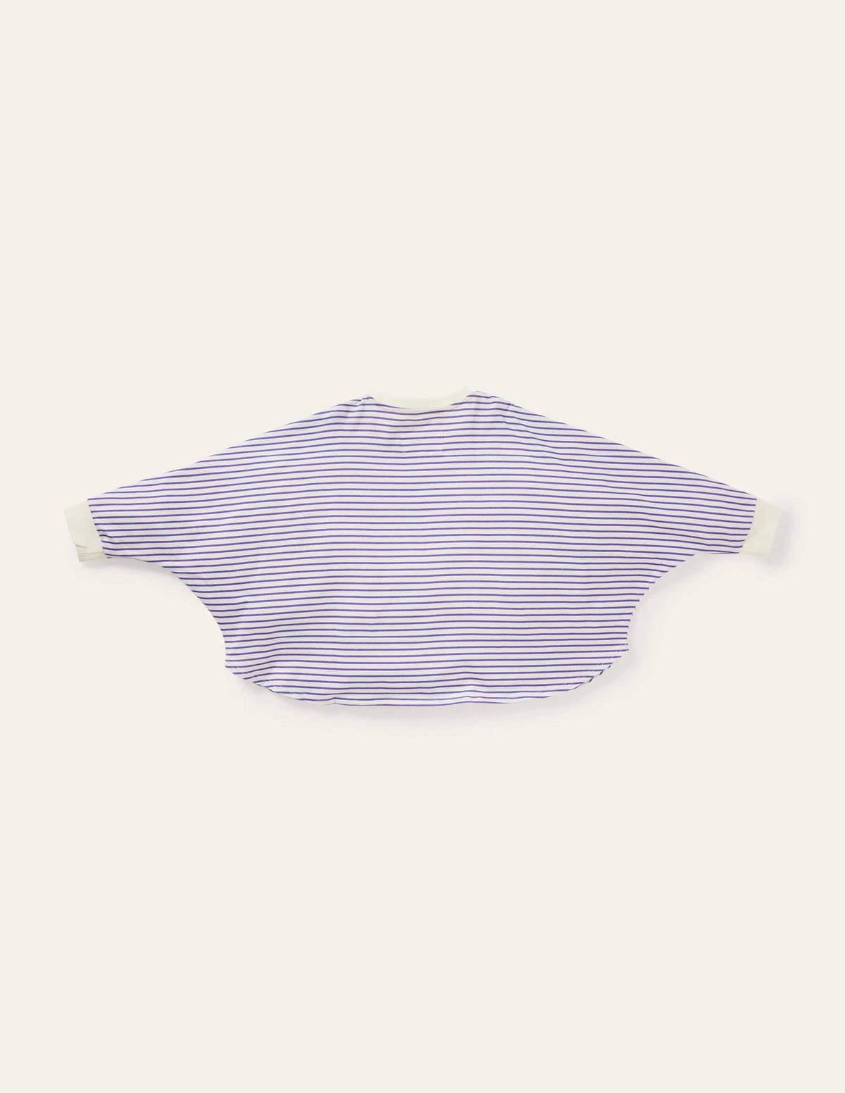 Appliqué Sweatshirt-Ivory / Starboard Parrot-2