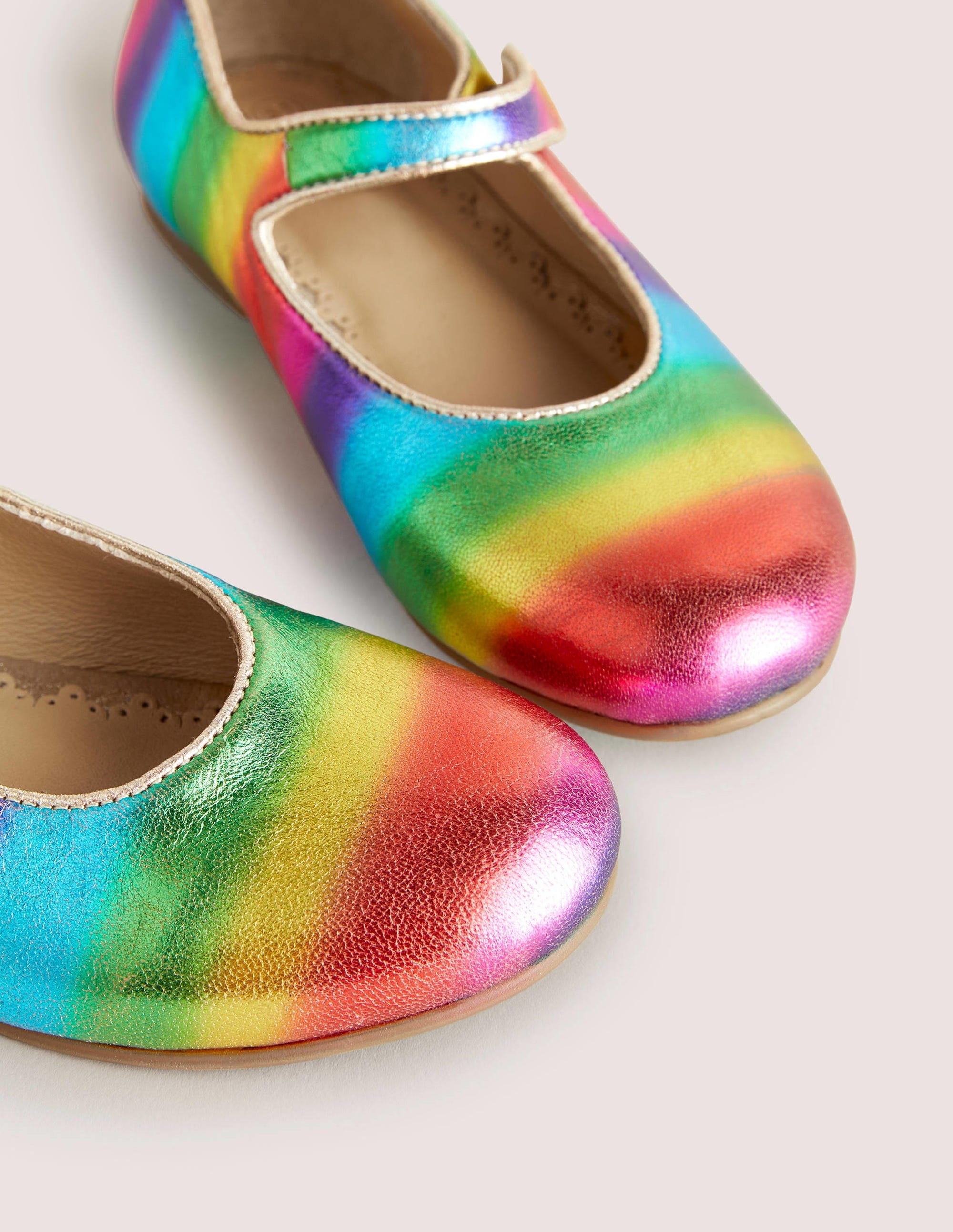 Party Mary Jane Shoes-Rainbow Ombre - Image 3