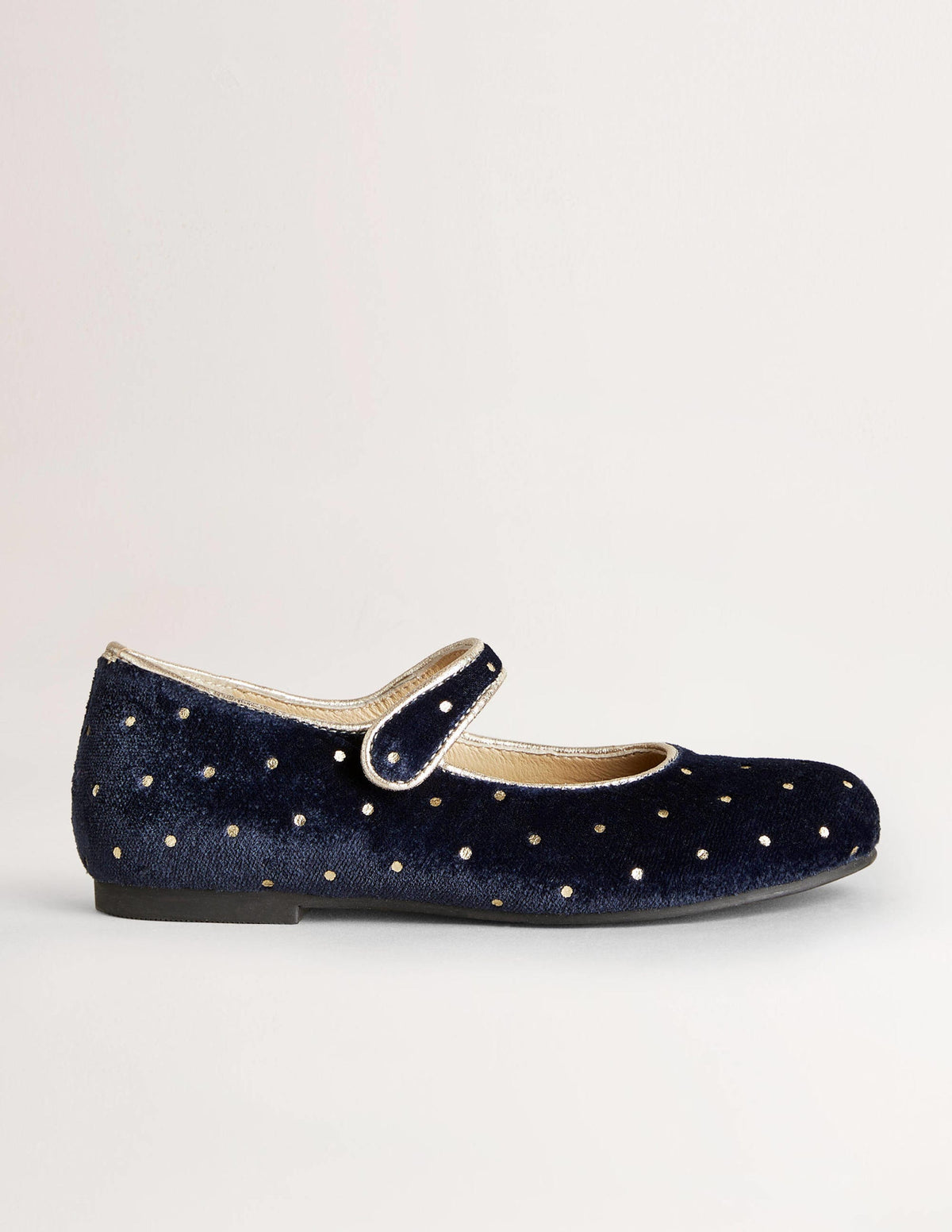 Party Mary Jane Shoes-Navy Spot-1