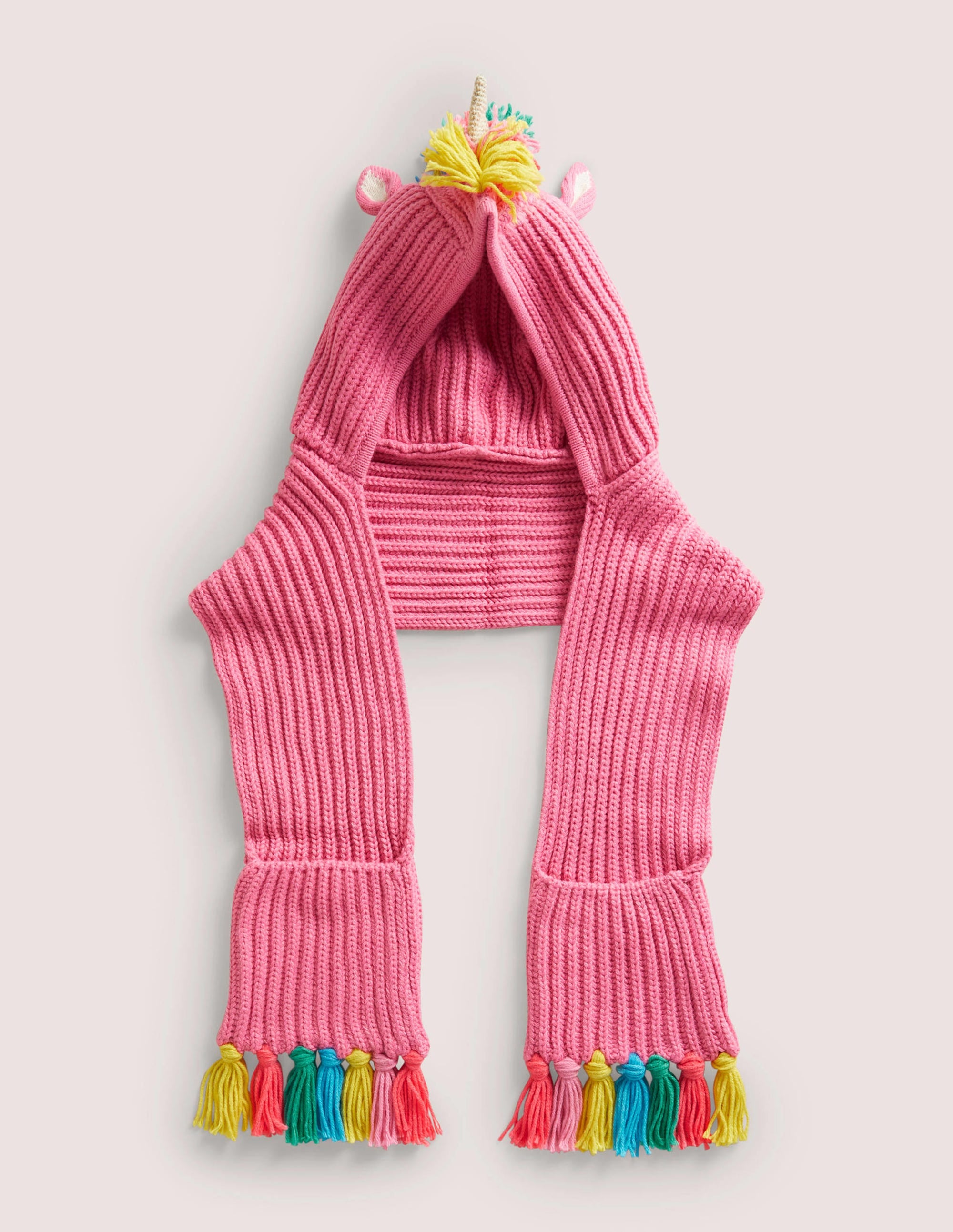 Unicorn Scarf-Pink Rainbow - Image 1