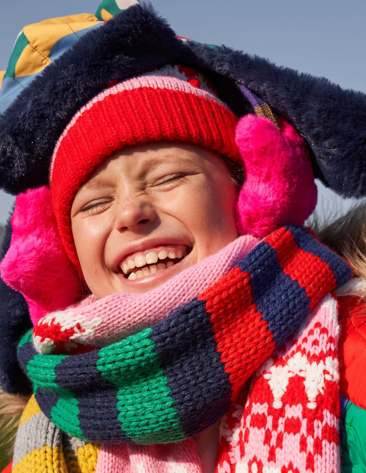 Ear Muffs-Shocking Pink - Image 3