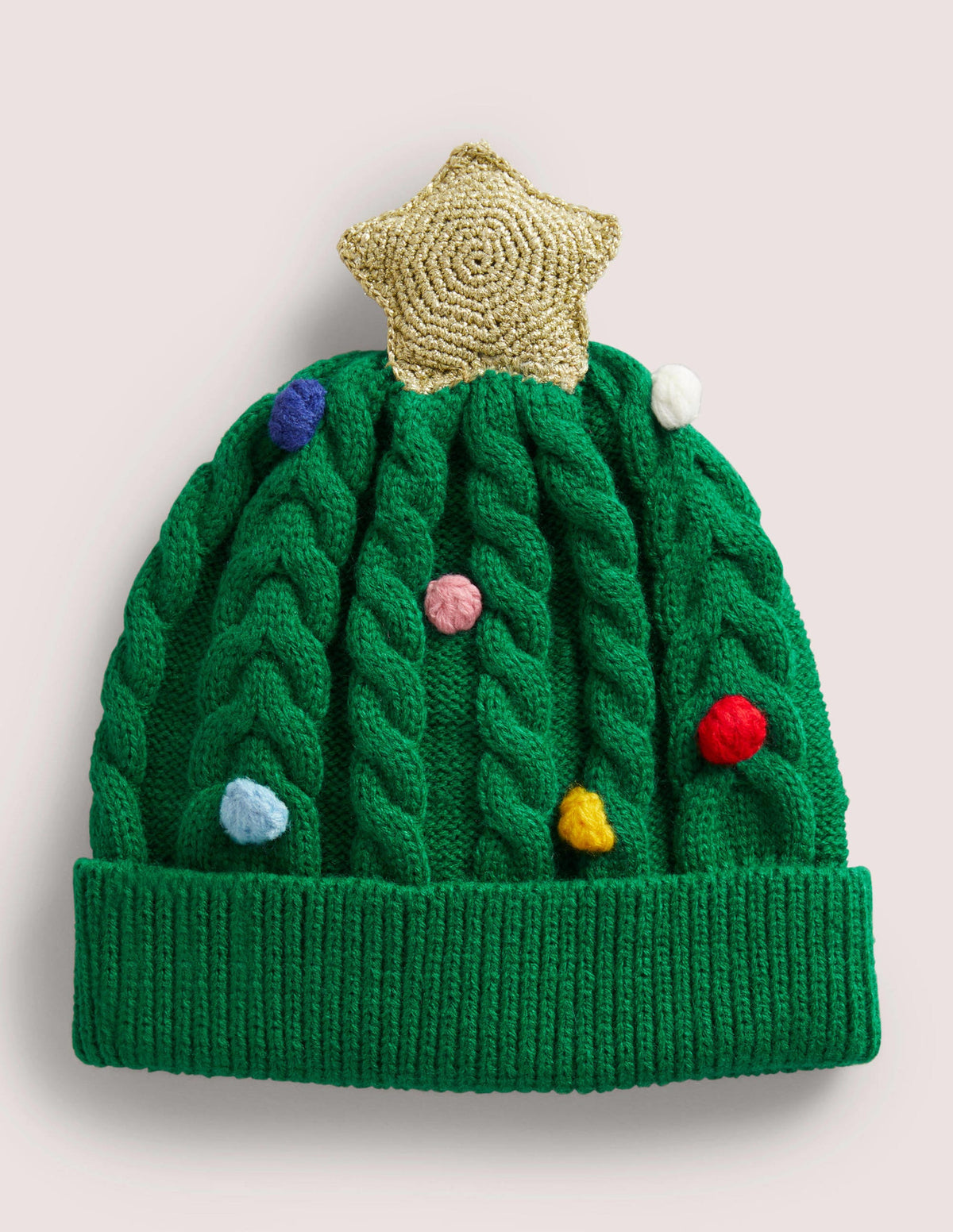 Christmas Tree Festive Hat-Green - Image 1