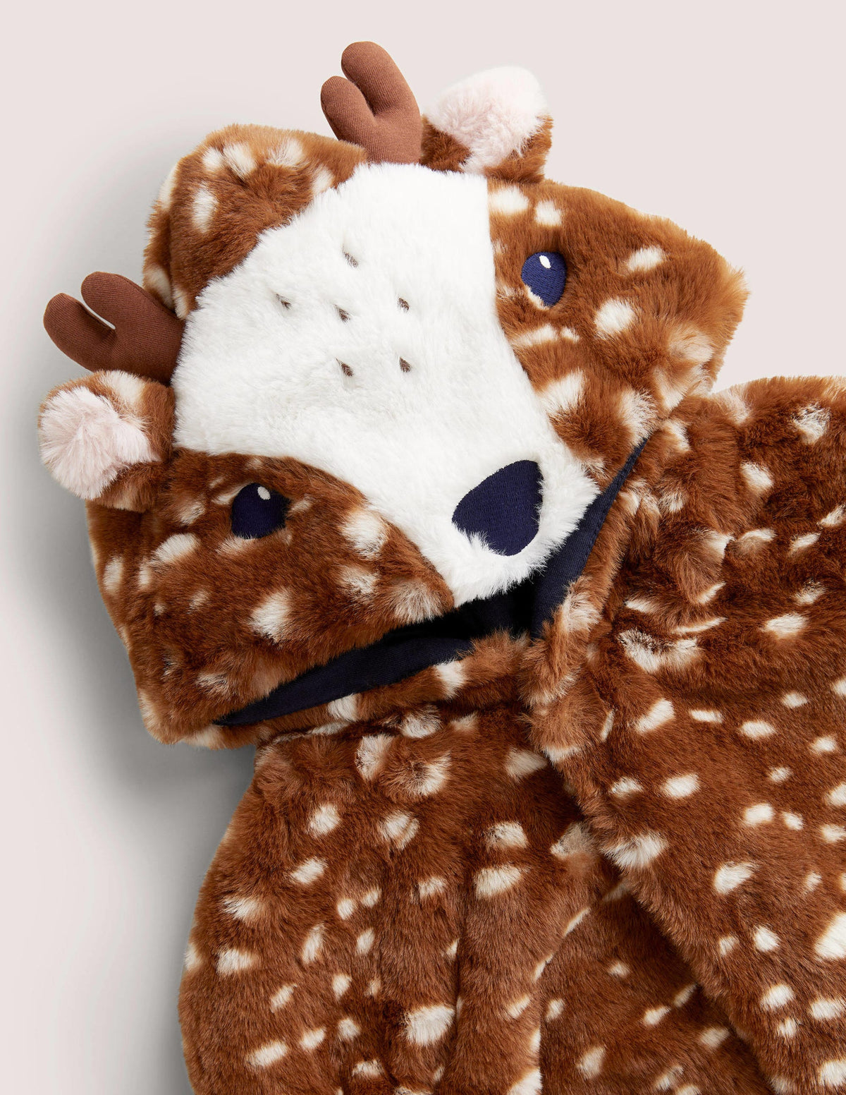 Fancy Dress Faux Fur Cape-Brown Deer - Image 3