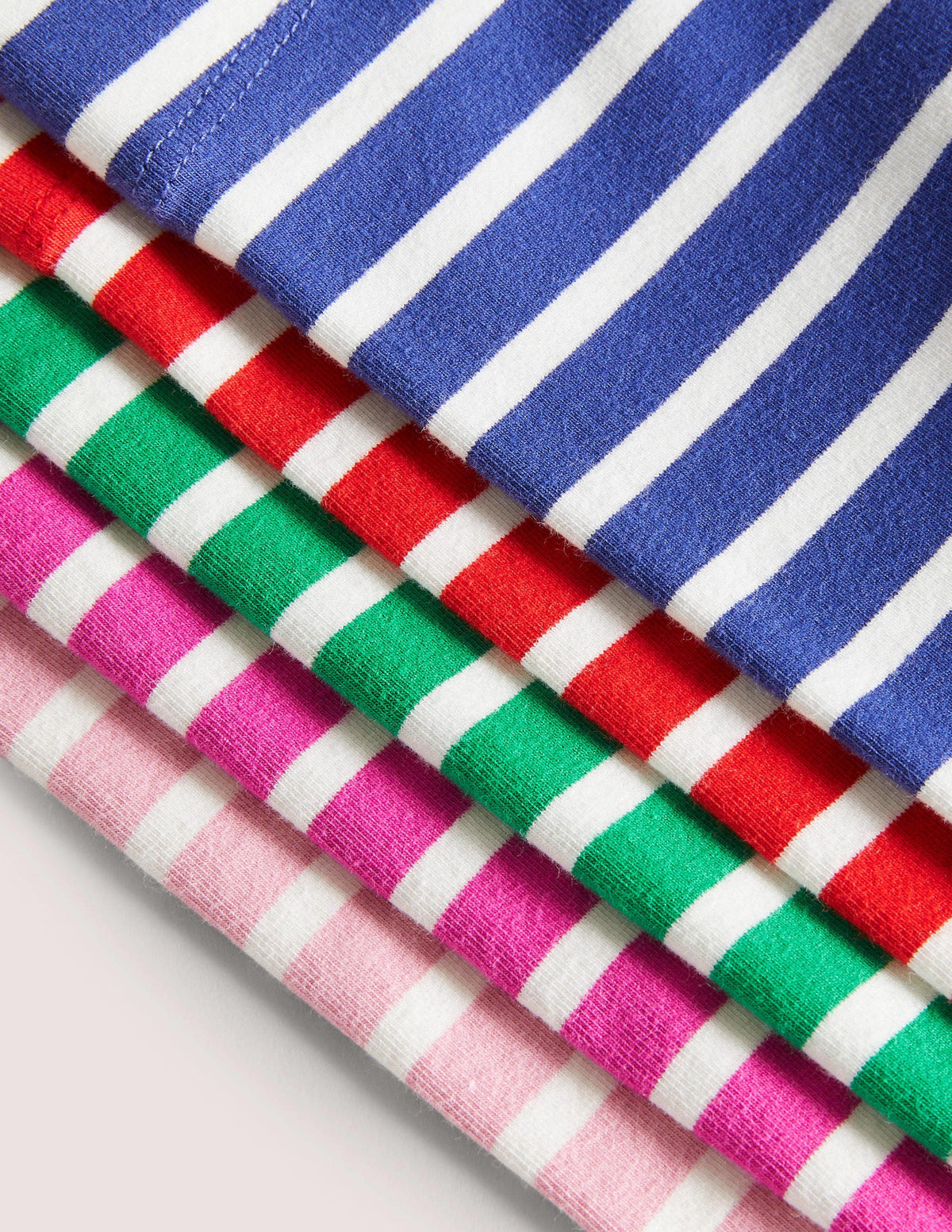5-Pack Multi-Colored Stripe Leggings-Multi Stripe - Image 2