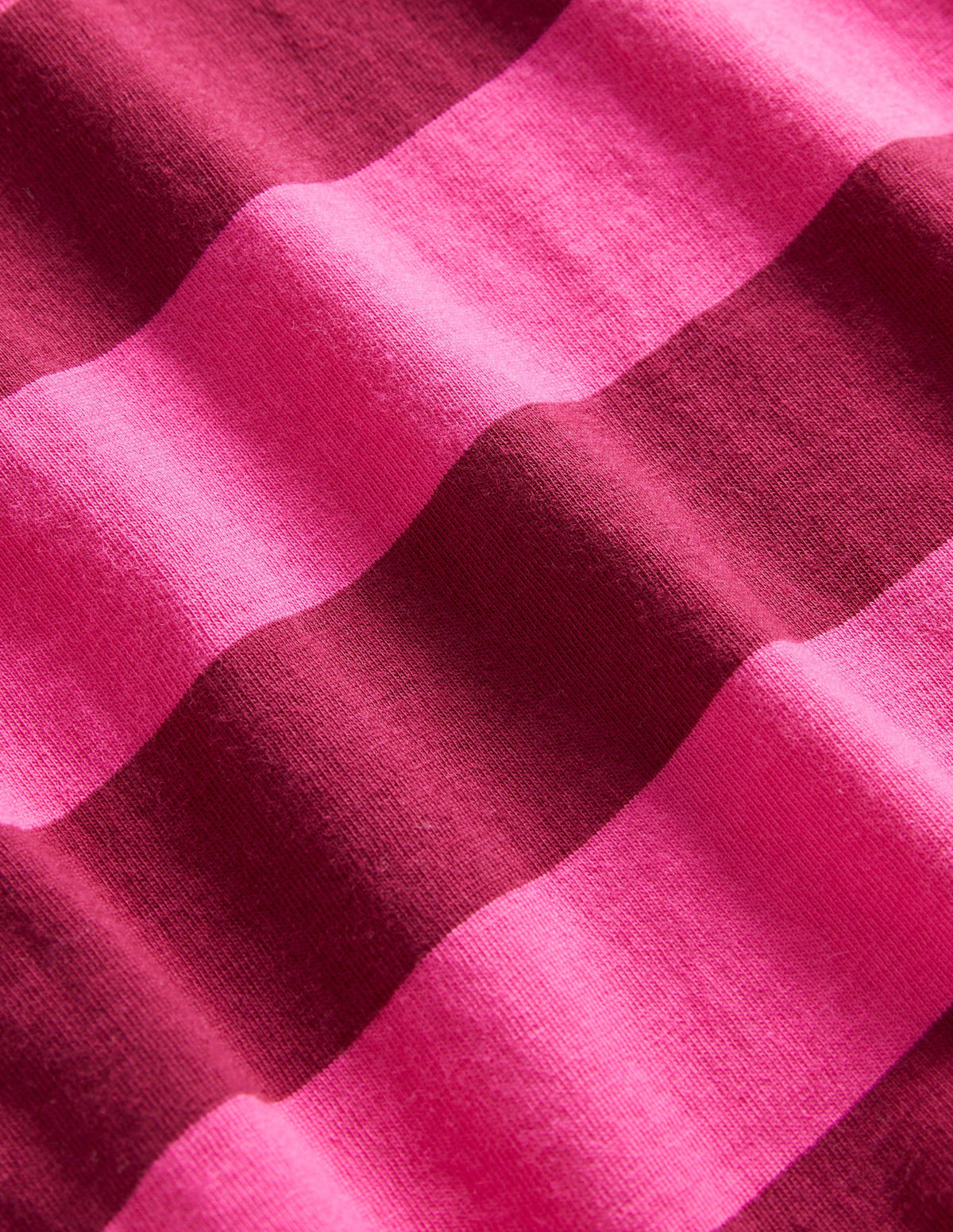 Roll Neck Supersoft T-shirt-Party Pink/Damson Burgundy-3